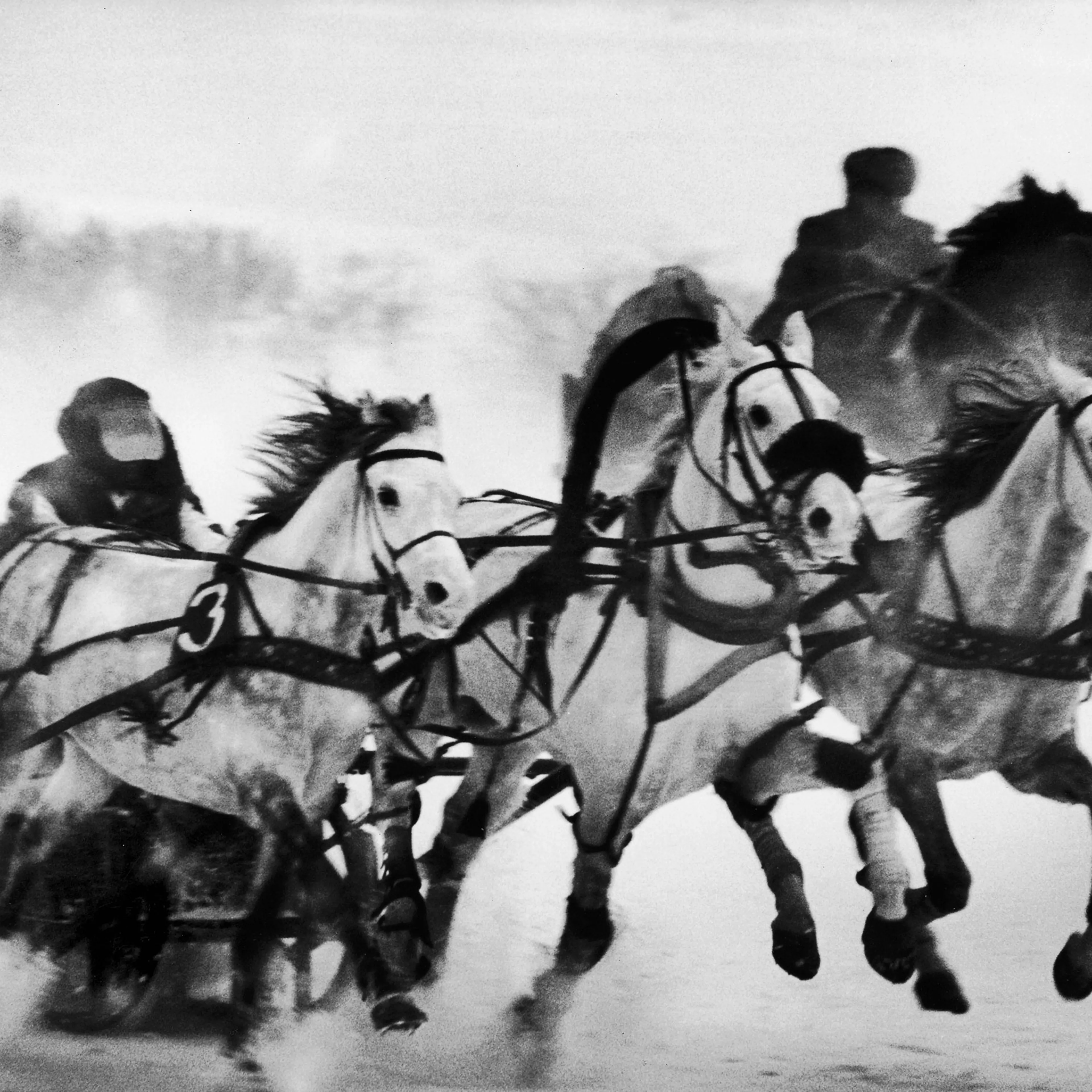 Troika race at Hippodrome, 1963.