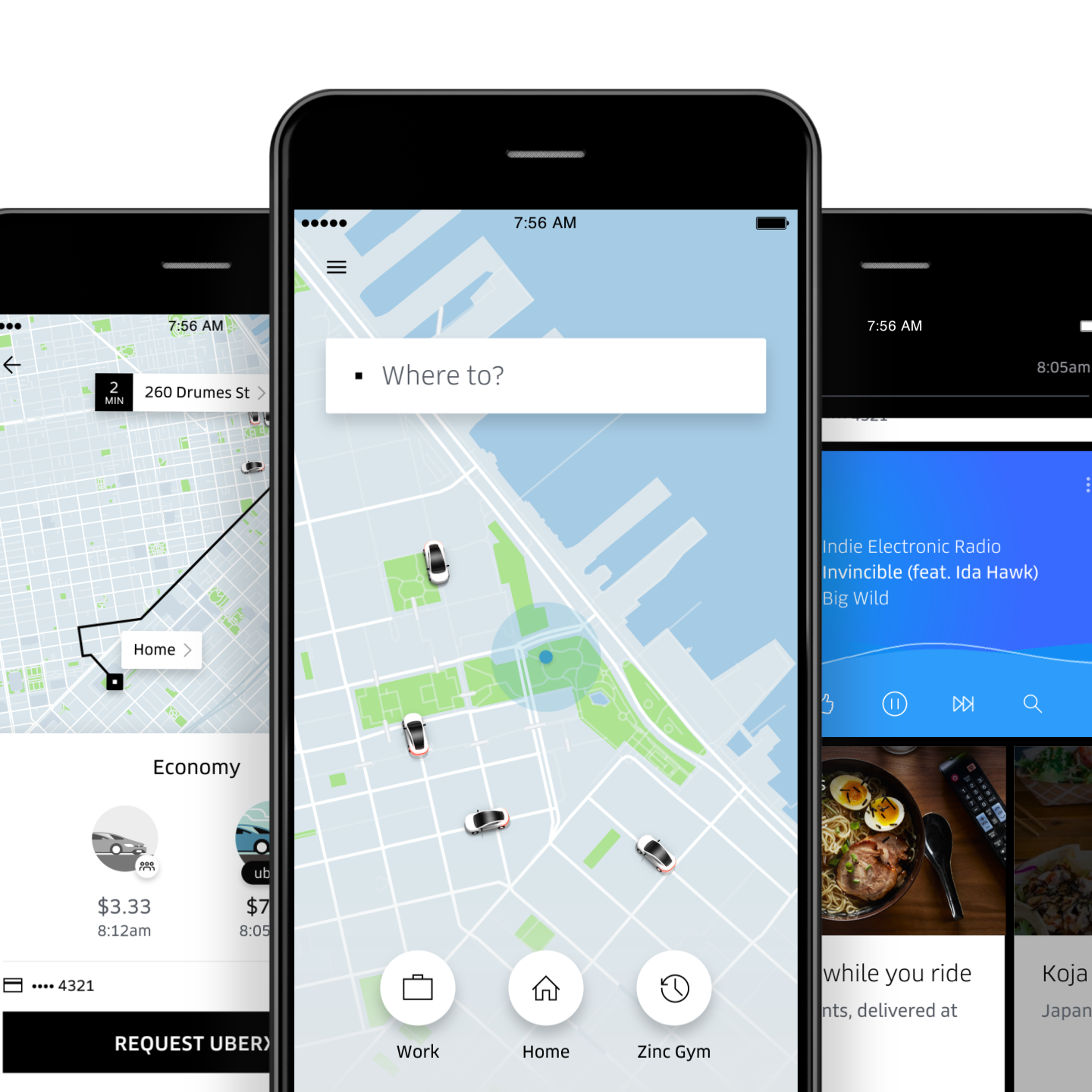 The updated Uber app will make suggestions about where a rider might want to go based on machine learning and new features like calendar integration.