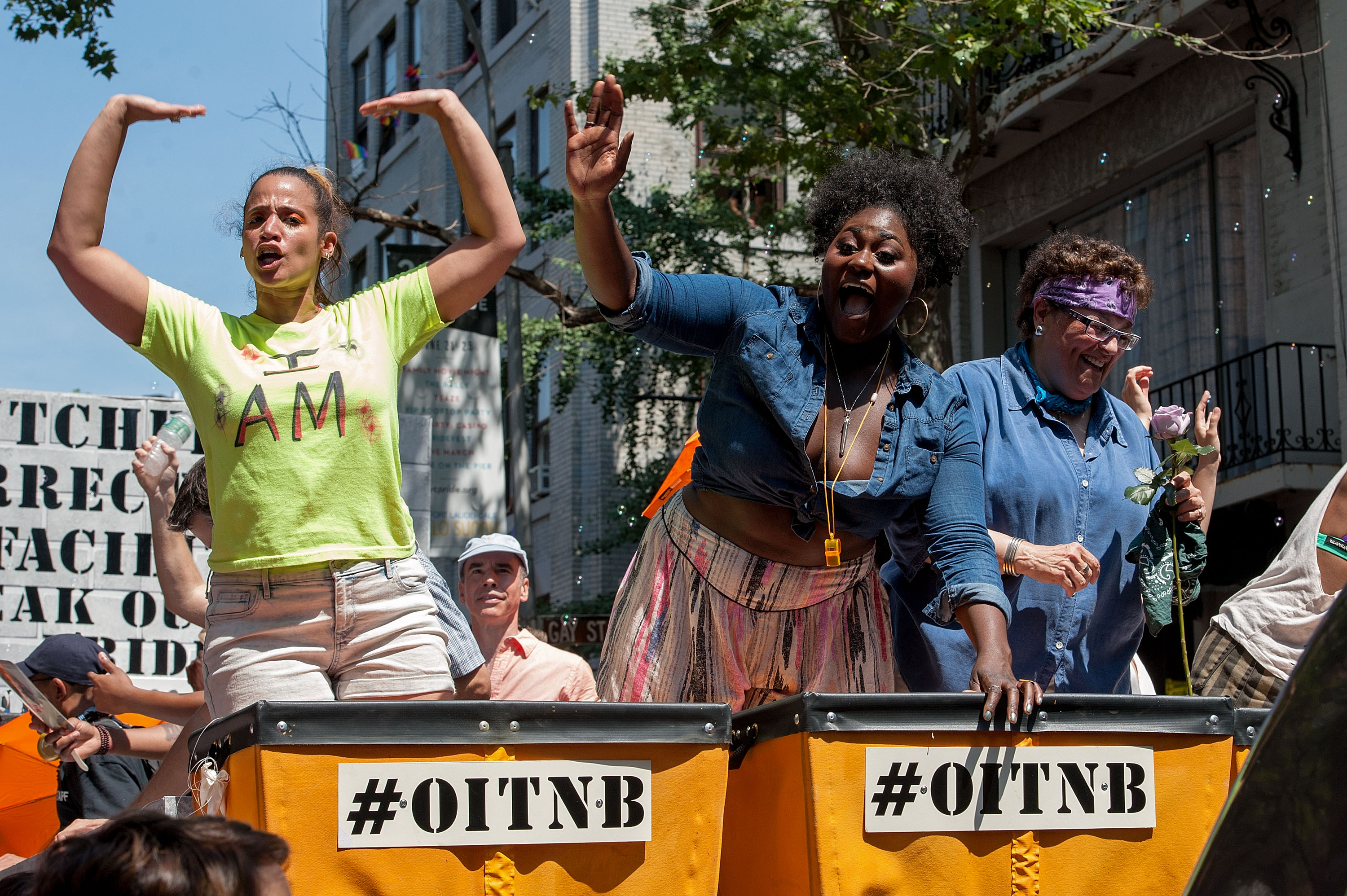 Gay Pride Parade Winds Through New York City