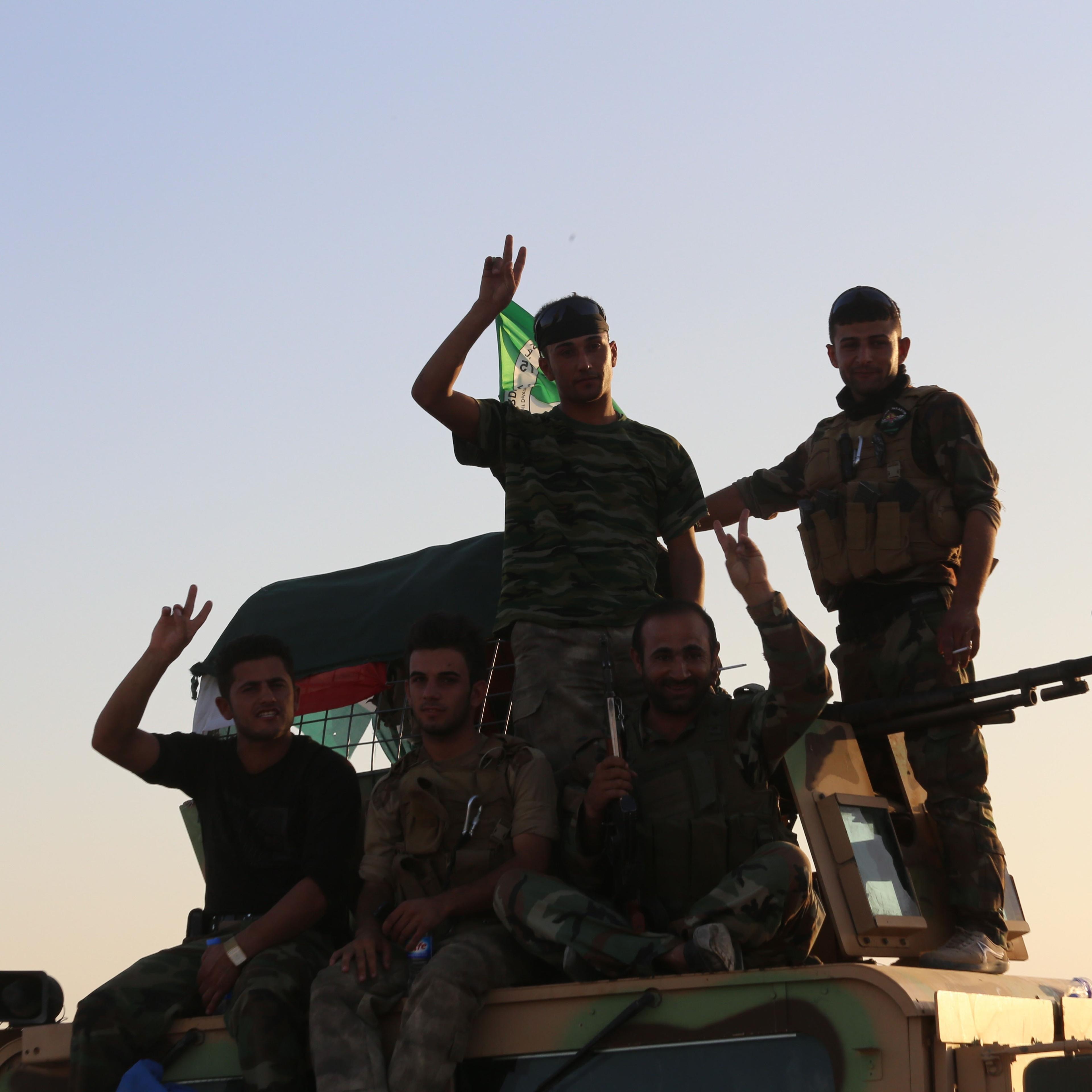 Peshmerga forces enter Makhmur