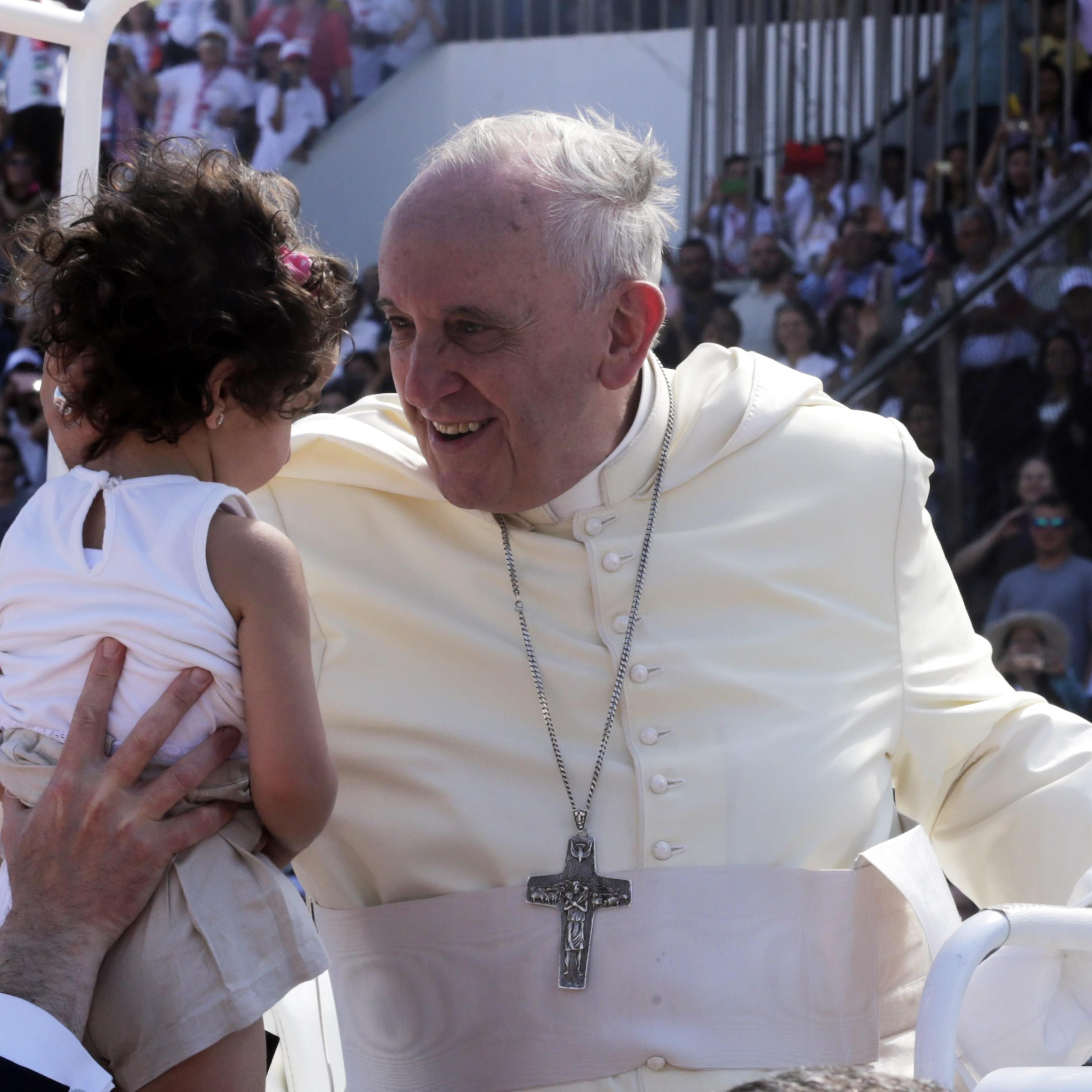 Pope Francis Child
