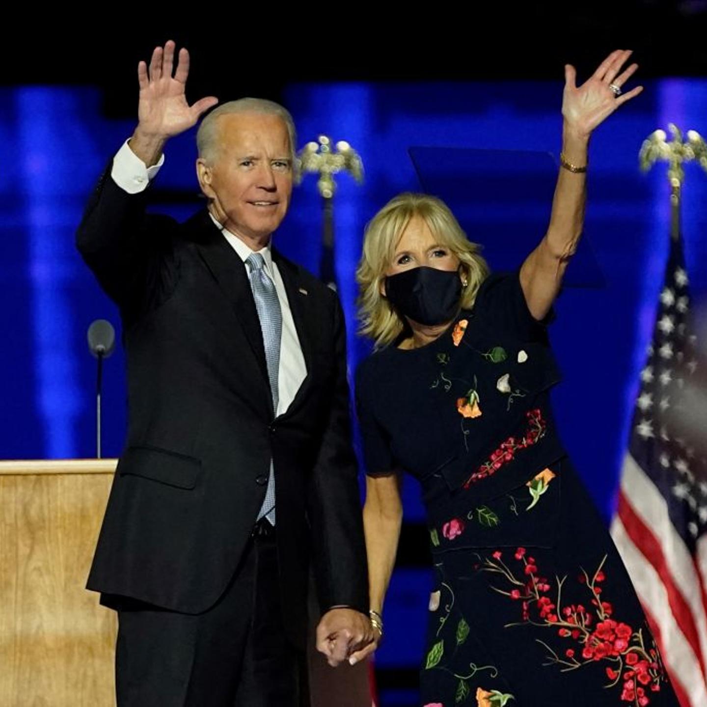 President-elect Joe Biden with his wife Jill Biden
