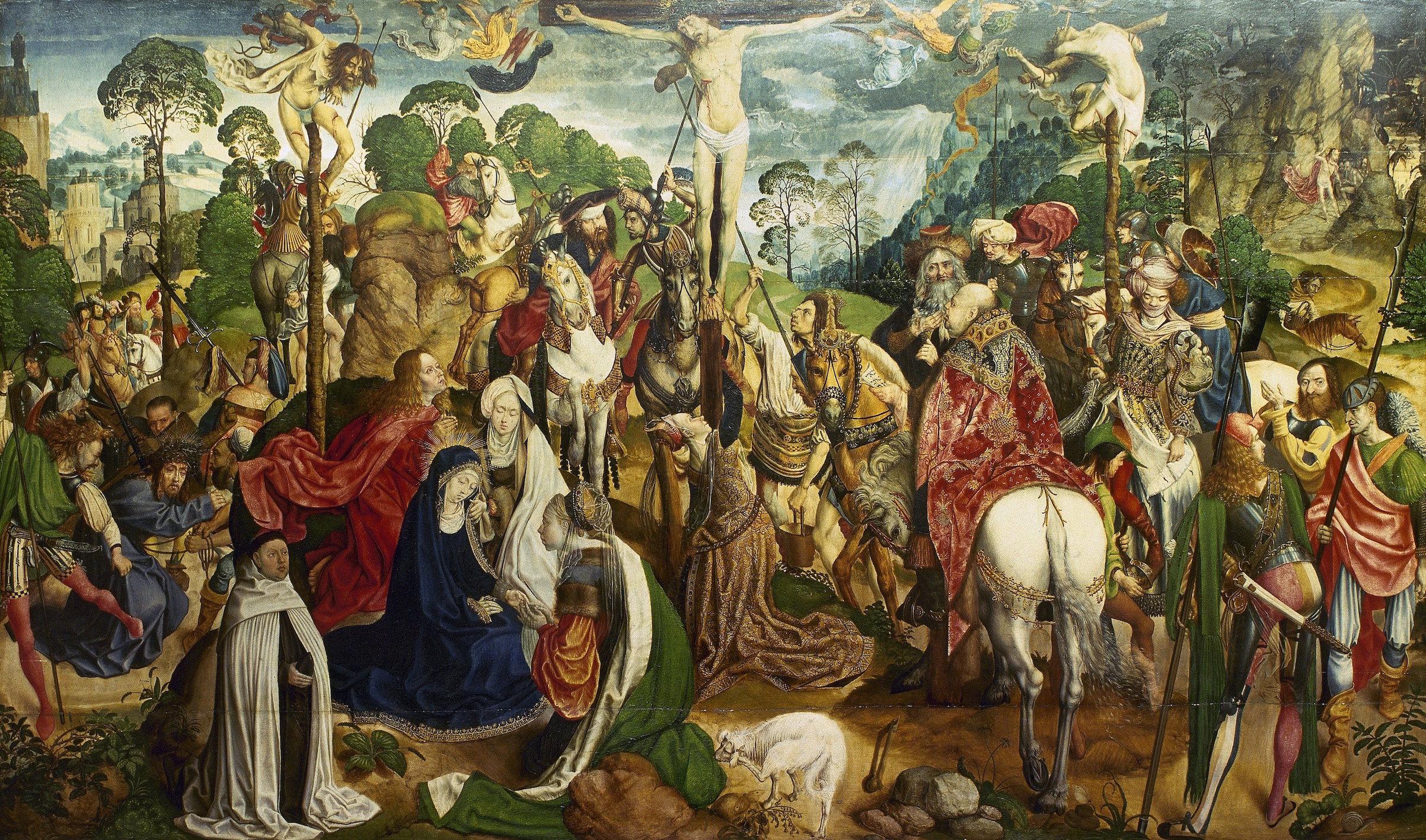 The Aachen Passion Altar. 1505-1510.