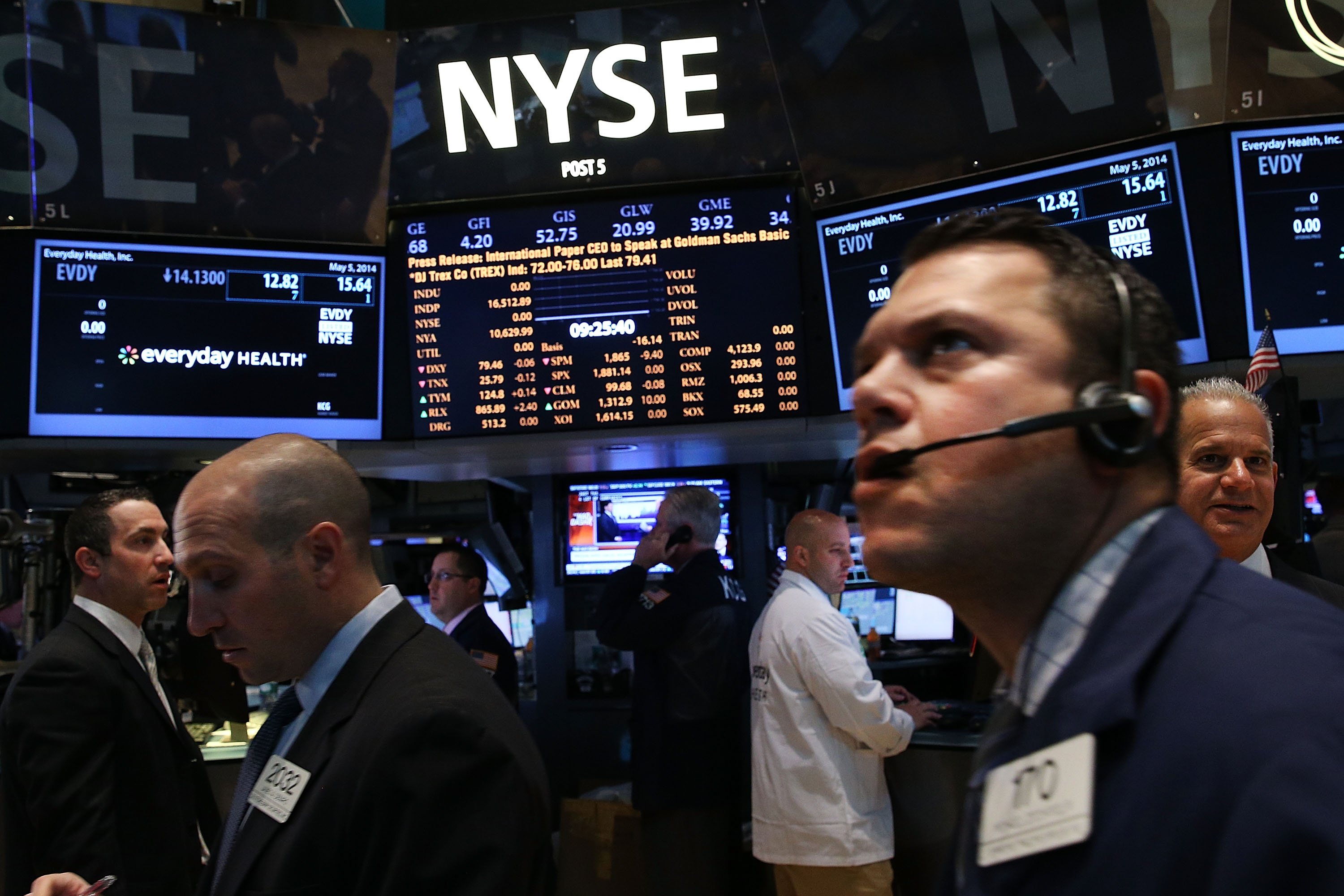 New York Stock Exchange Opens After Friday Declines