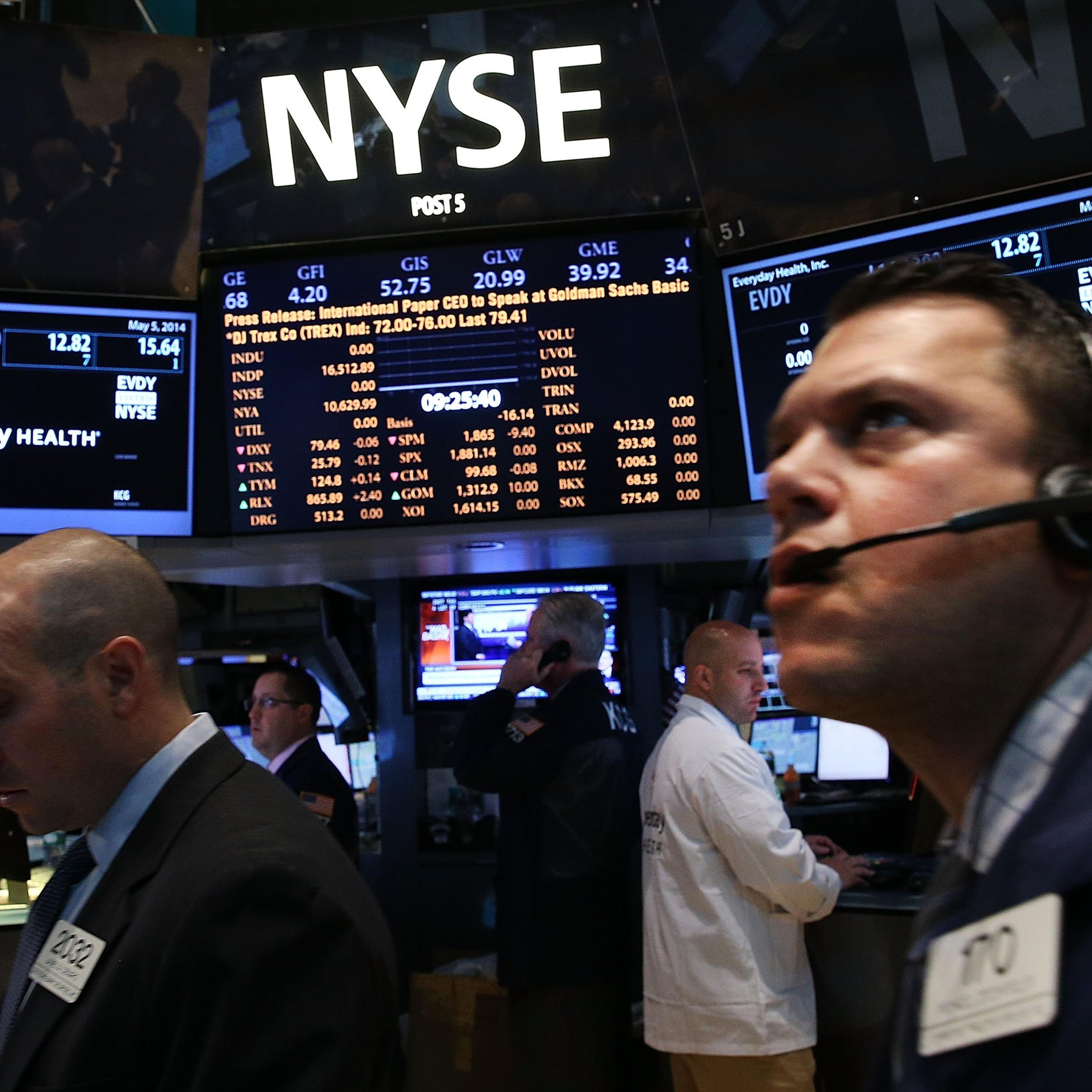 New York Stock Exchange Opens After Friday Declines