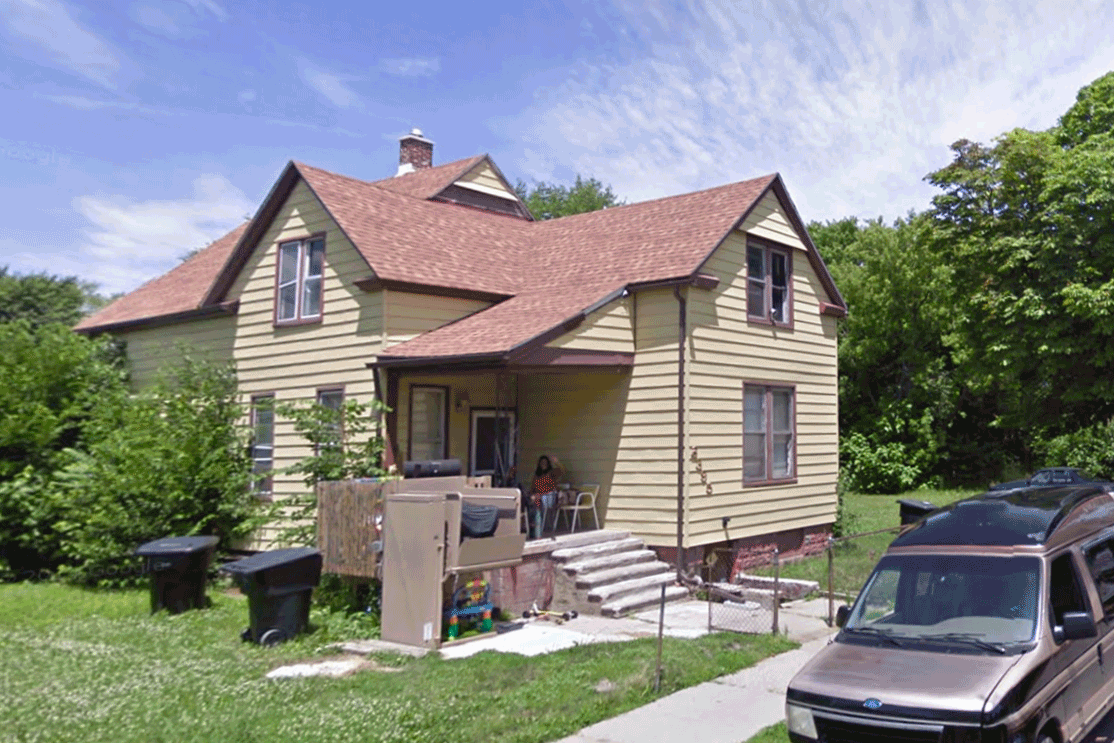 3381 Ardnt St, Detroit in 2009 and in 2013.