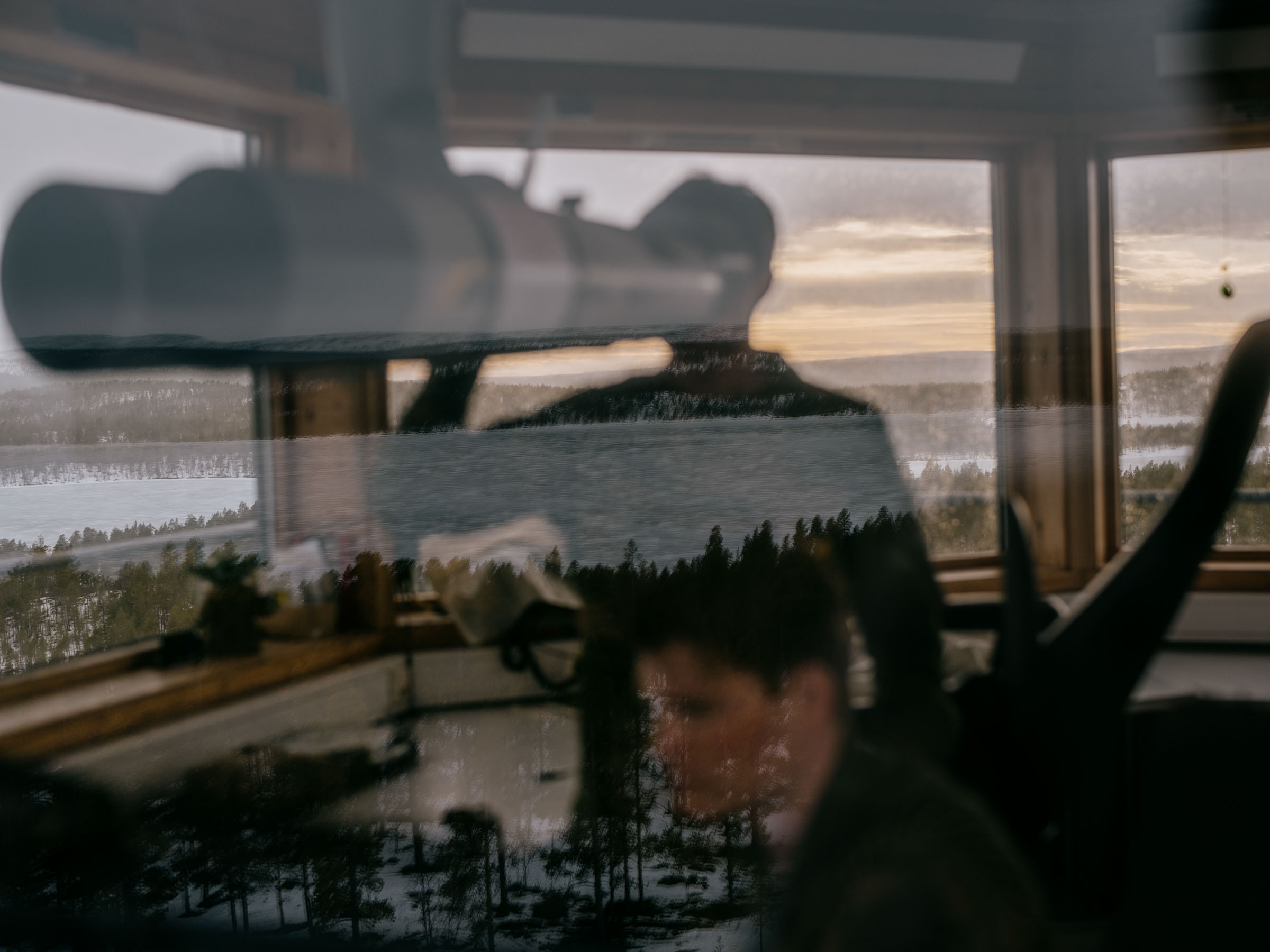 Norwegian border guards monitor the Pasvik River, which marks the border between Norway and Russia.