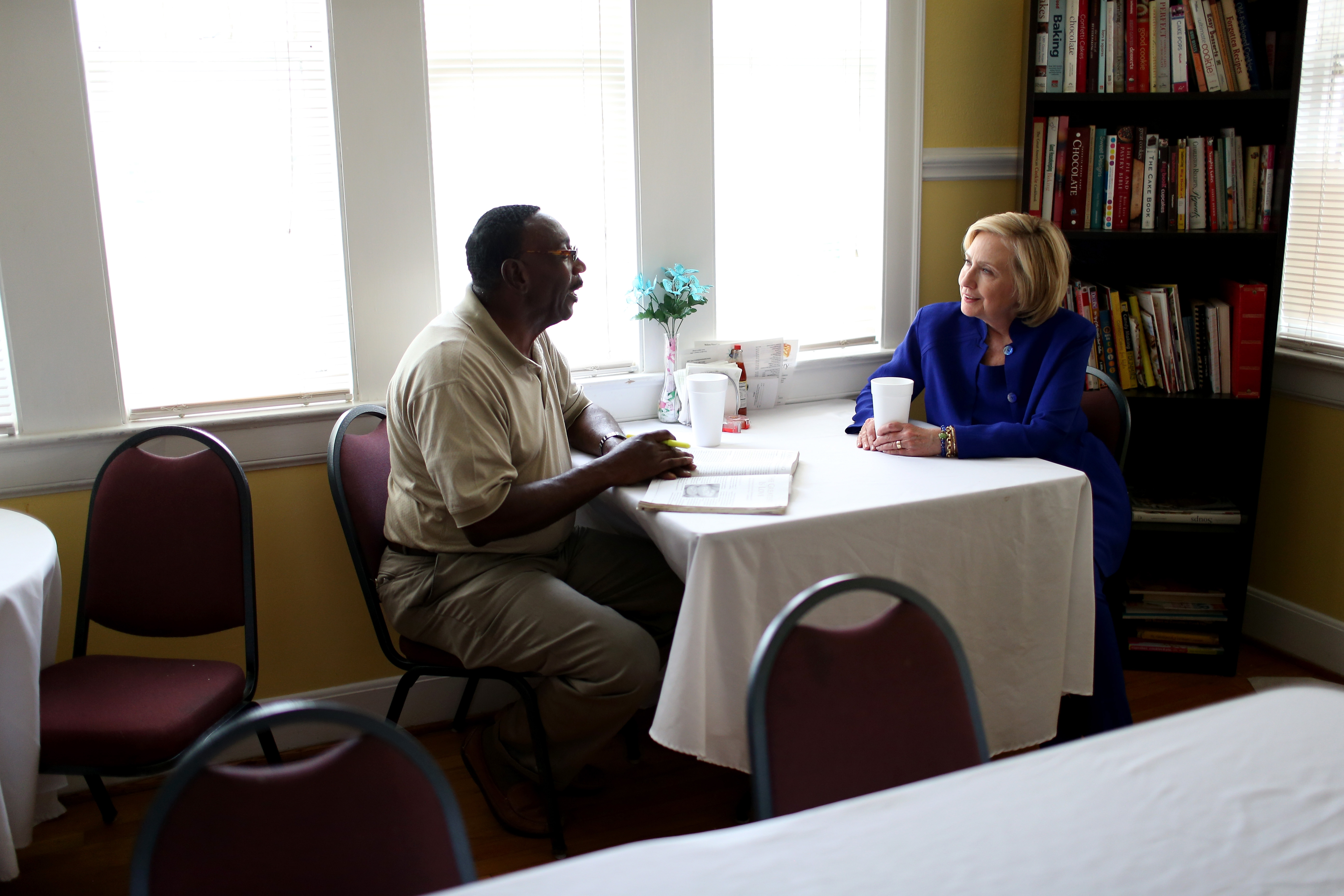 Hillary Clinton Campaigns In South Carolina