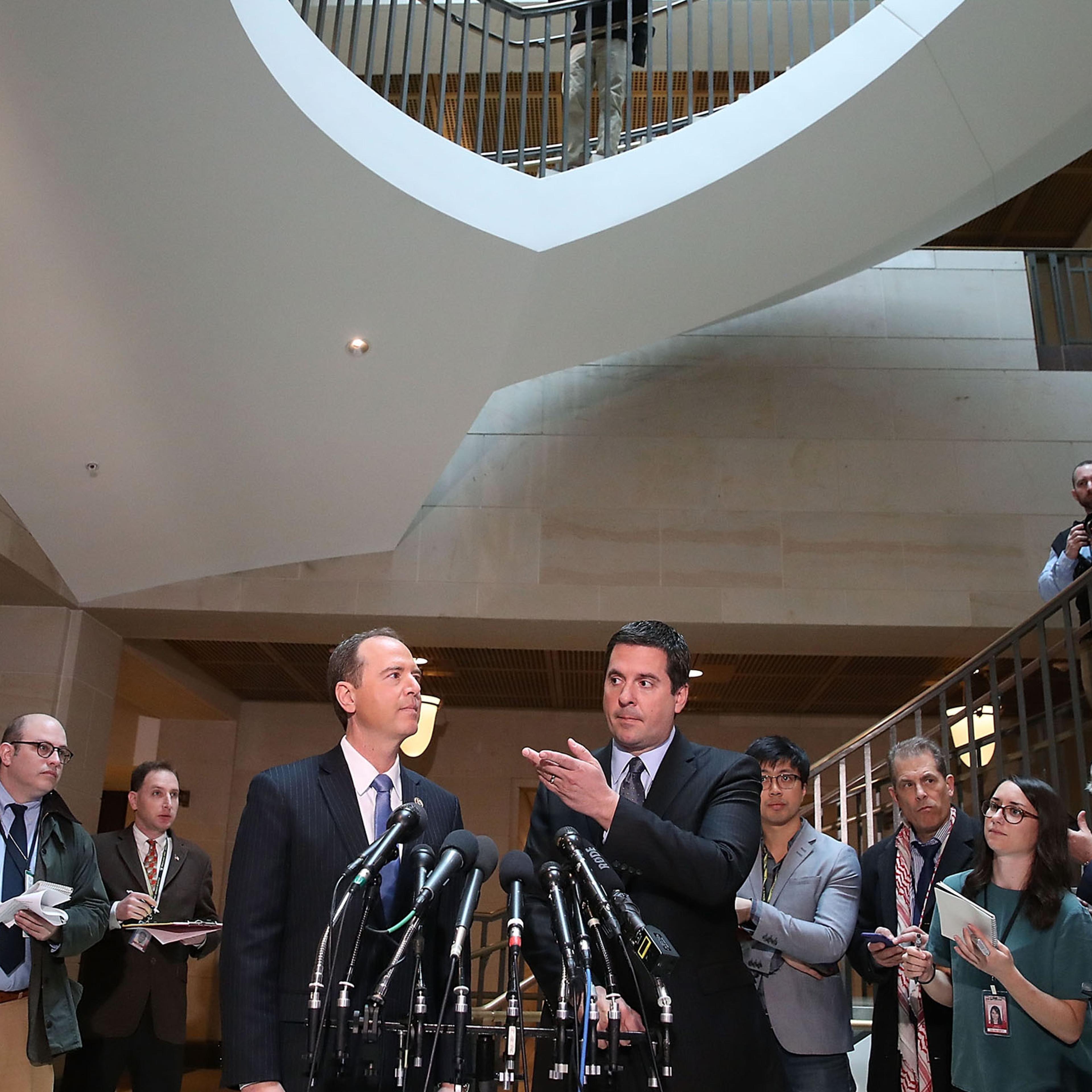 House Intelligence Committee Chairman Devin Nunes And Rep. Schiff Discuss Committee's Investigation Into Russia