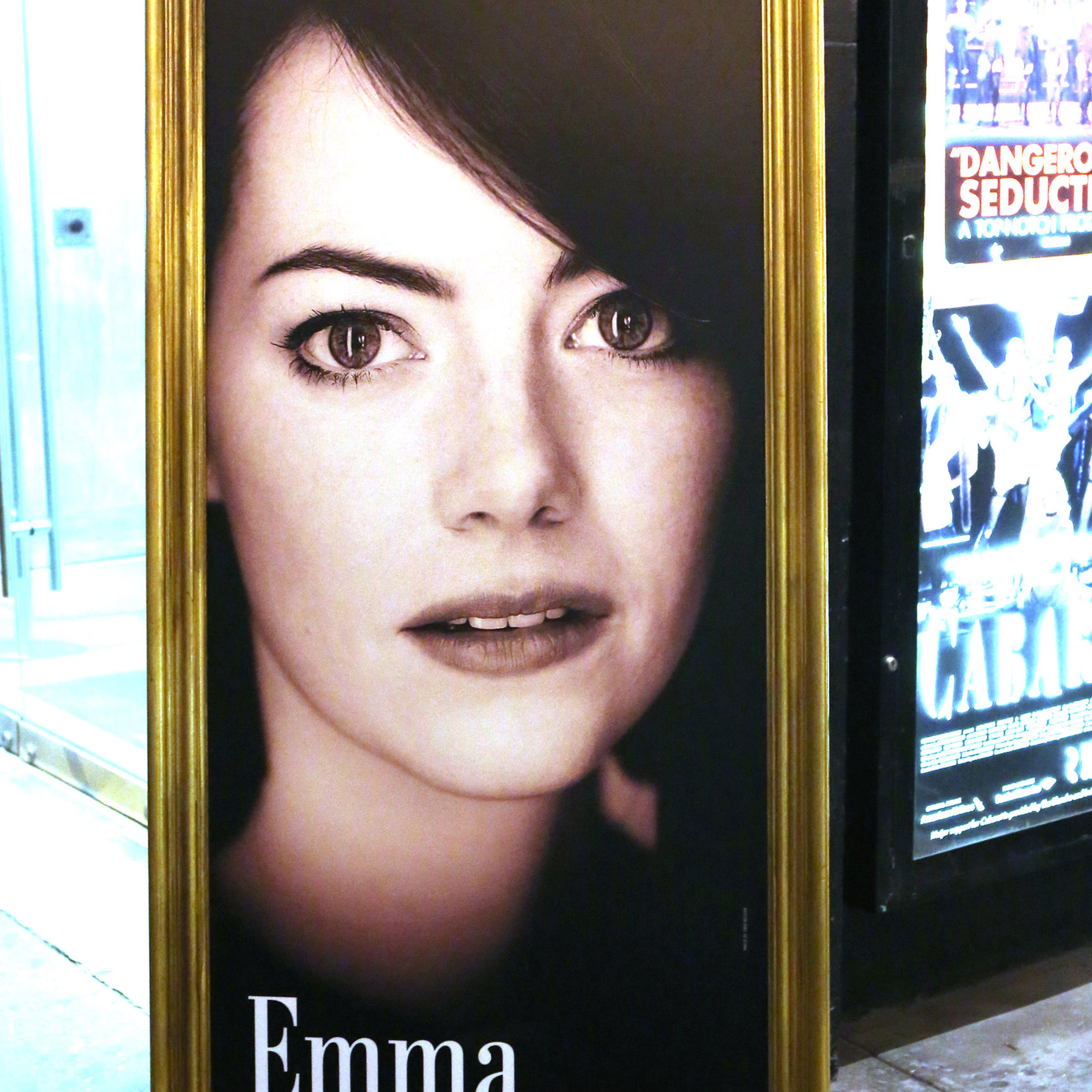 Theatre Marquee for Broadway's 'Cabaret' on Nov. 11, 2014 in New York City.
