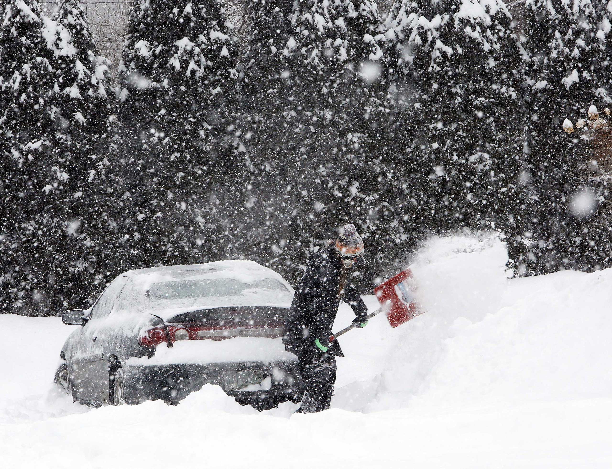 APTOPIX Winter Weather