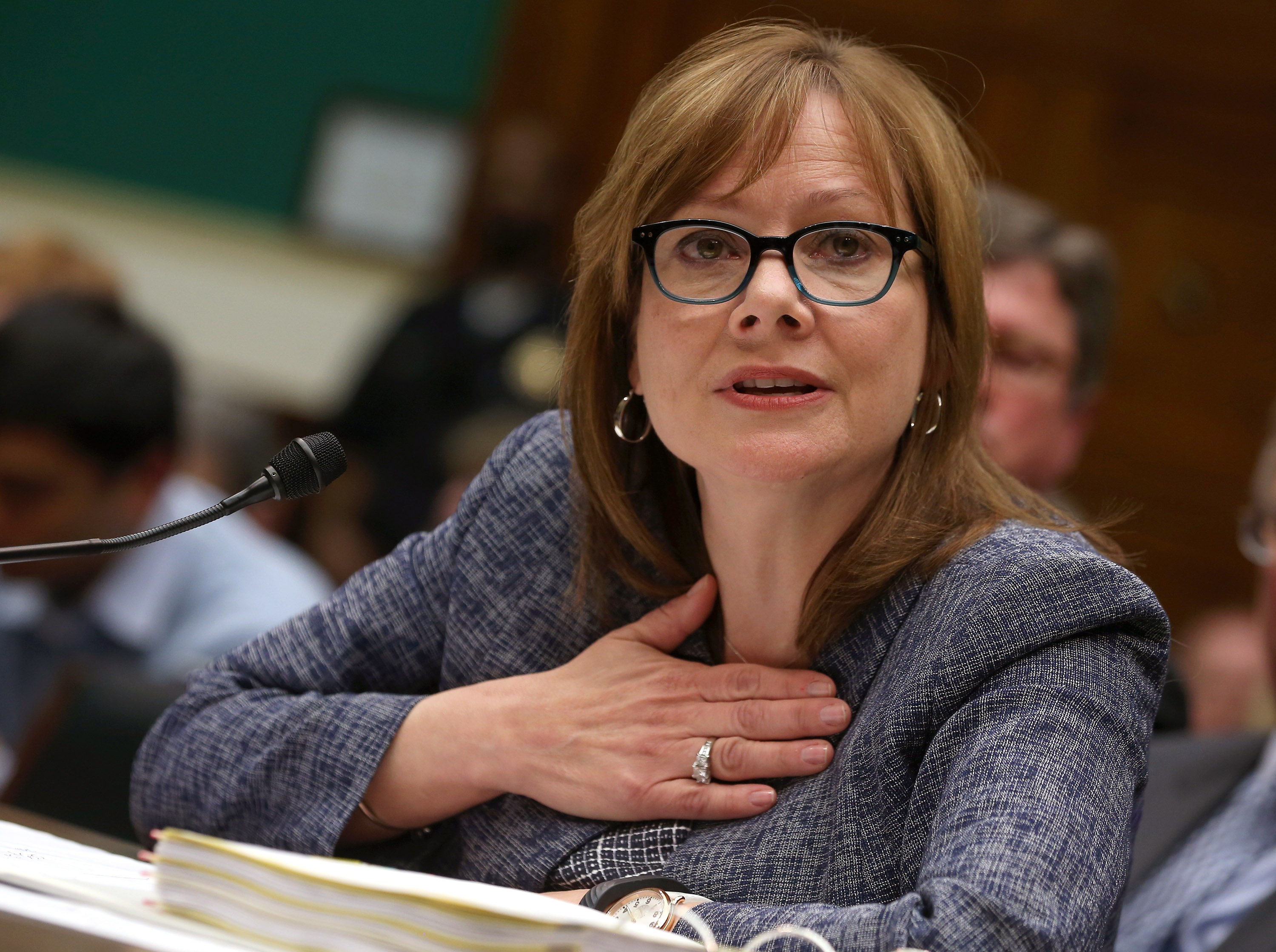 GM CEO Mary Barra Testifies To House Hearing On The Company's Ignition Switch Recall