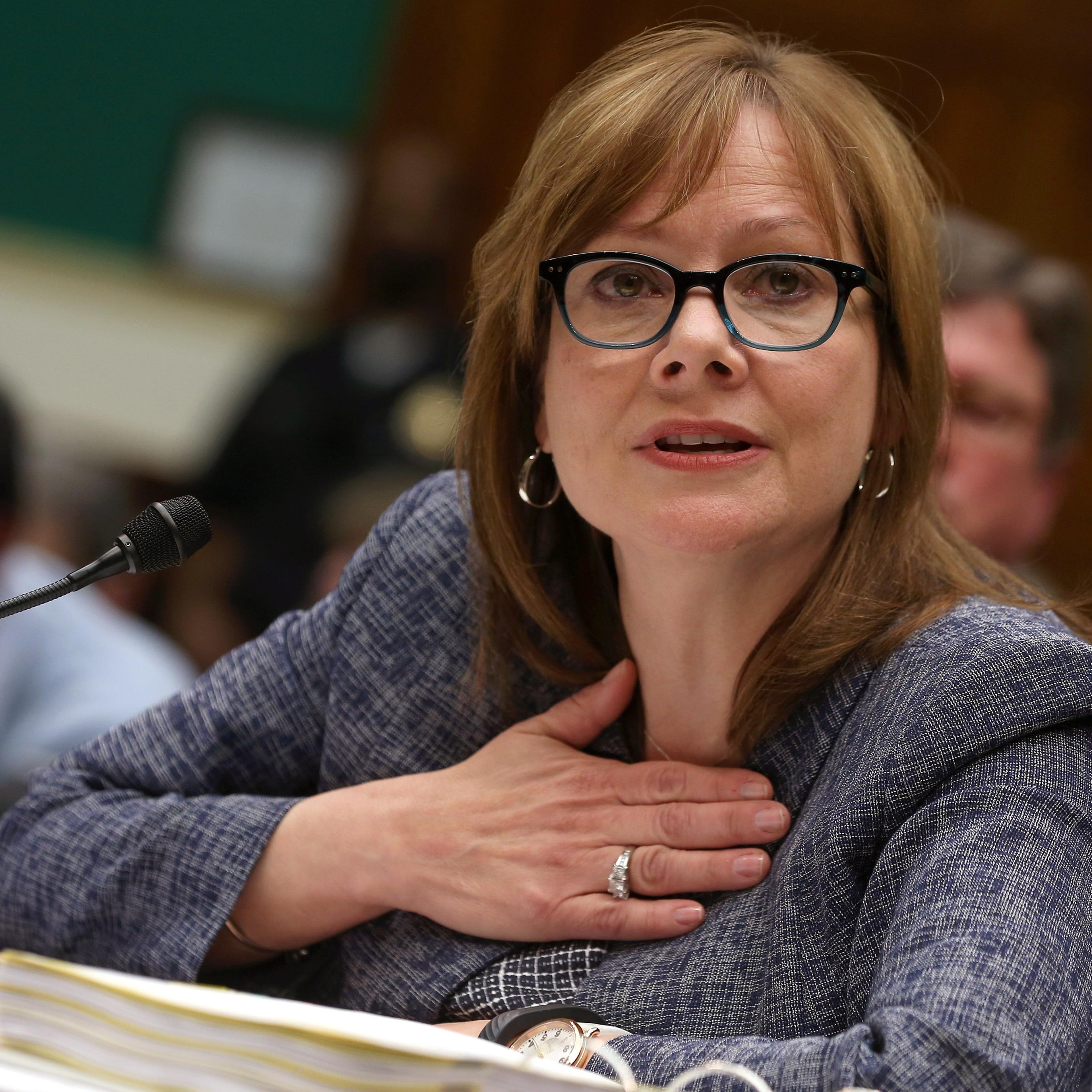 GM CEO Mary Barra Testifies To House Hearing On The Company's Ignition Switch Recall