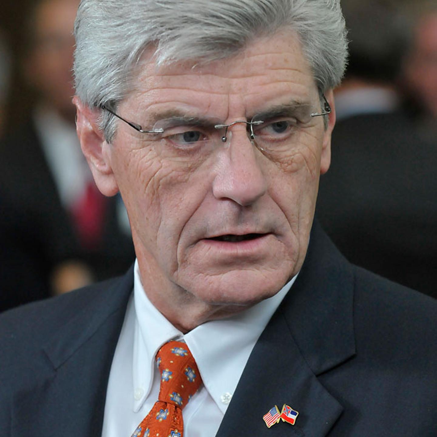 Mississippi Gov. Phil Bryant visiting Orlando, Aug. 2013. Bryant, who is a proponent of the bill but has not yet signed it into law.