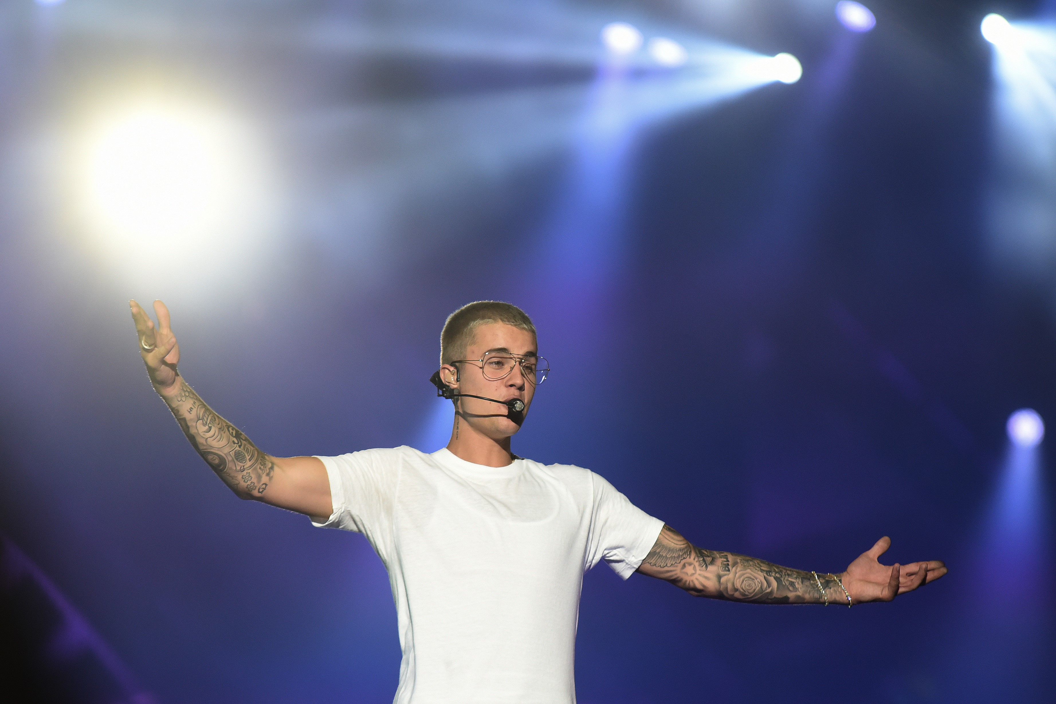 Justin Bieber performs in Rio De Janerio