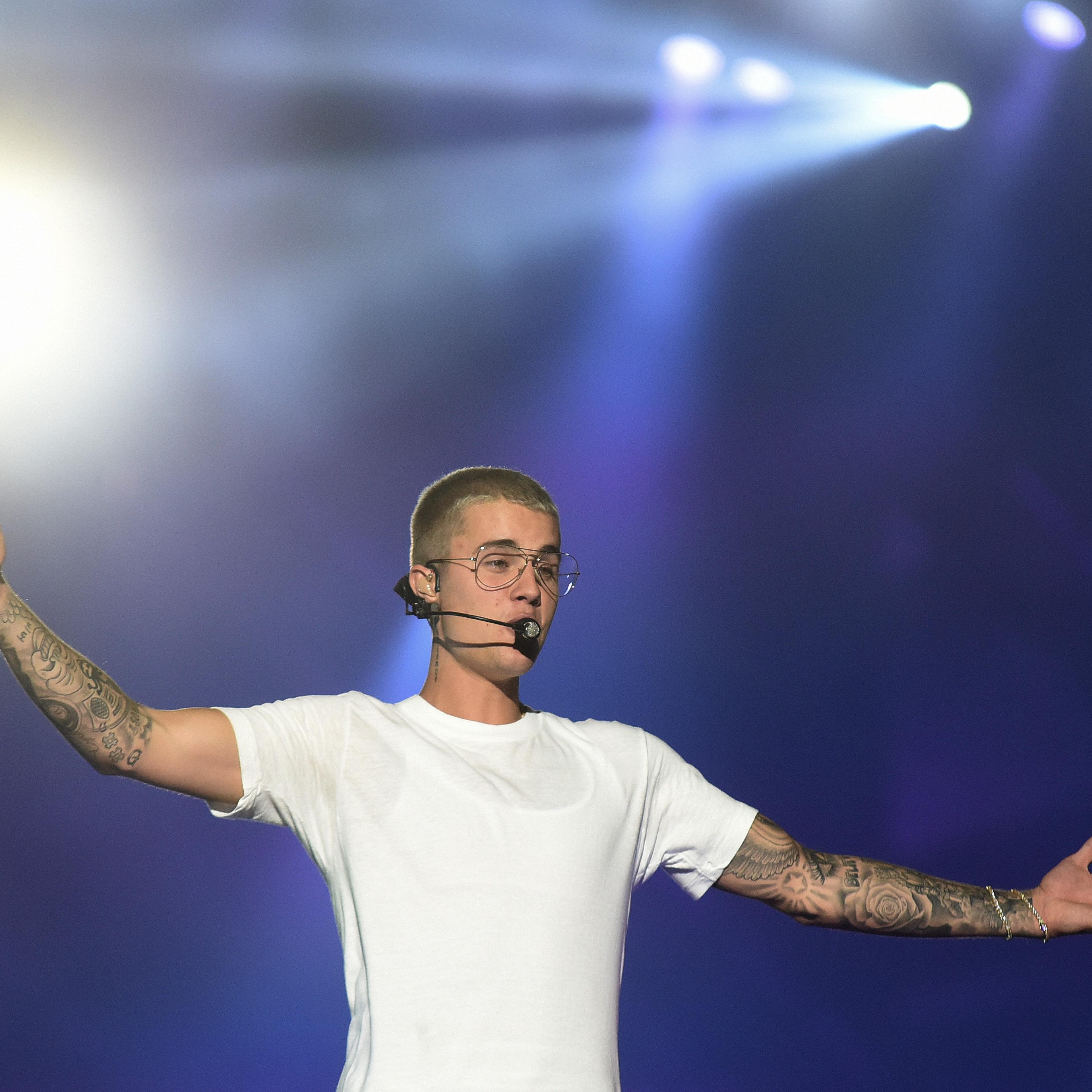 Justin Bieber performs in Rio De Janerio