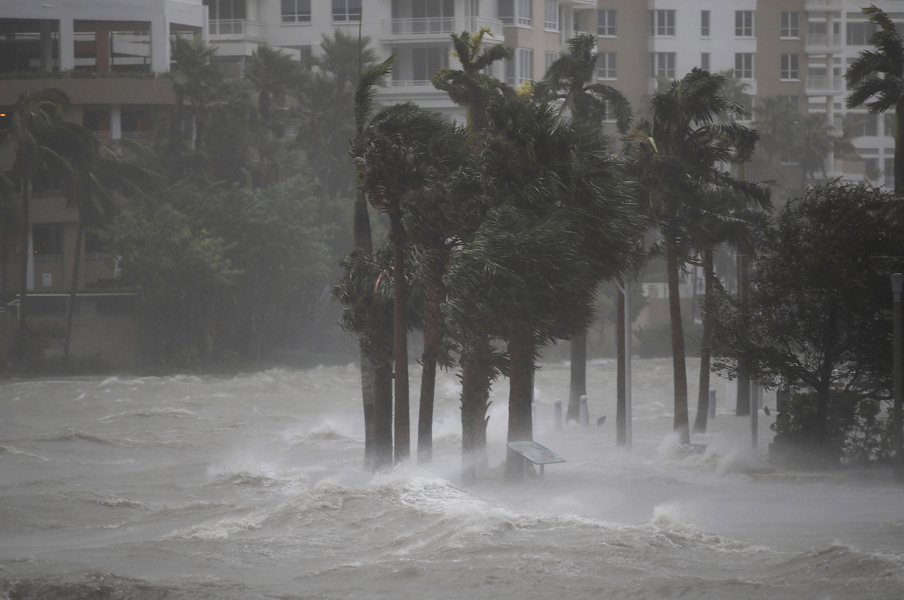 Powerful Hurricane Irma Slams Into Florida
