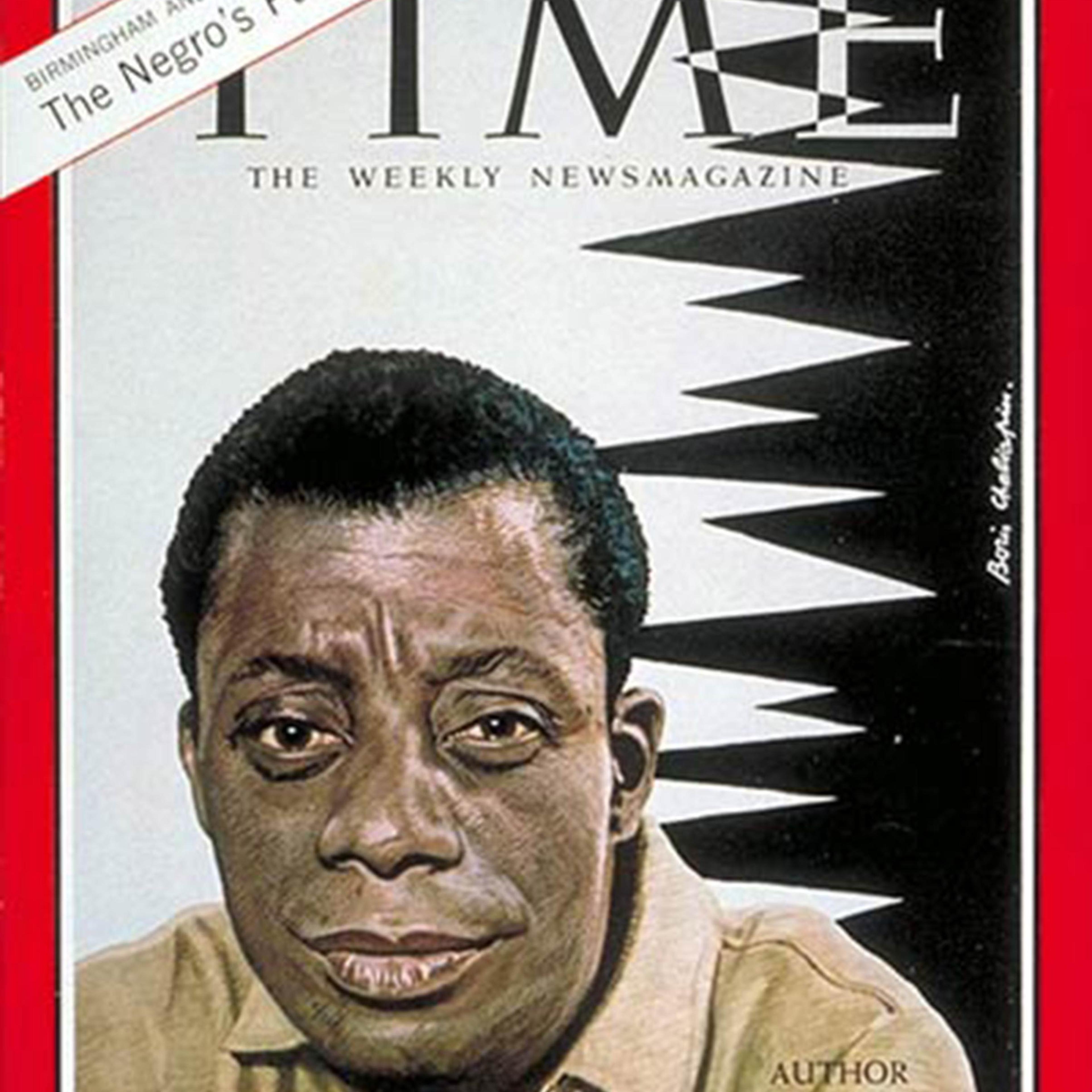 Author James Baldwin on the cover of TIME's May 17, 1963, issue.