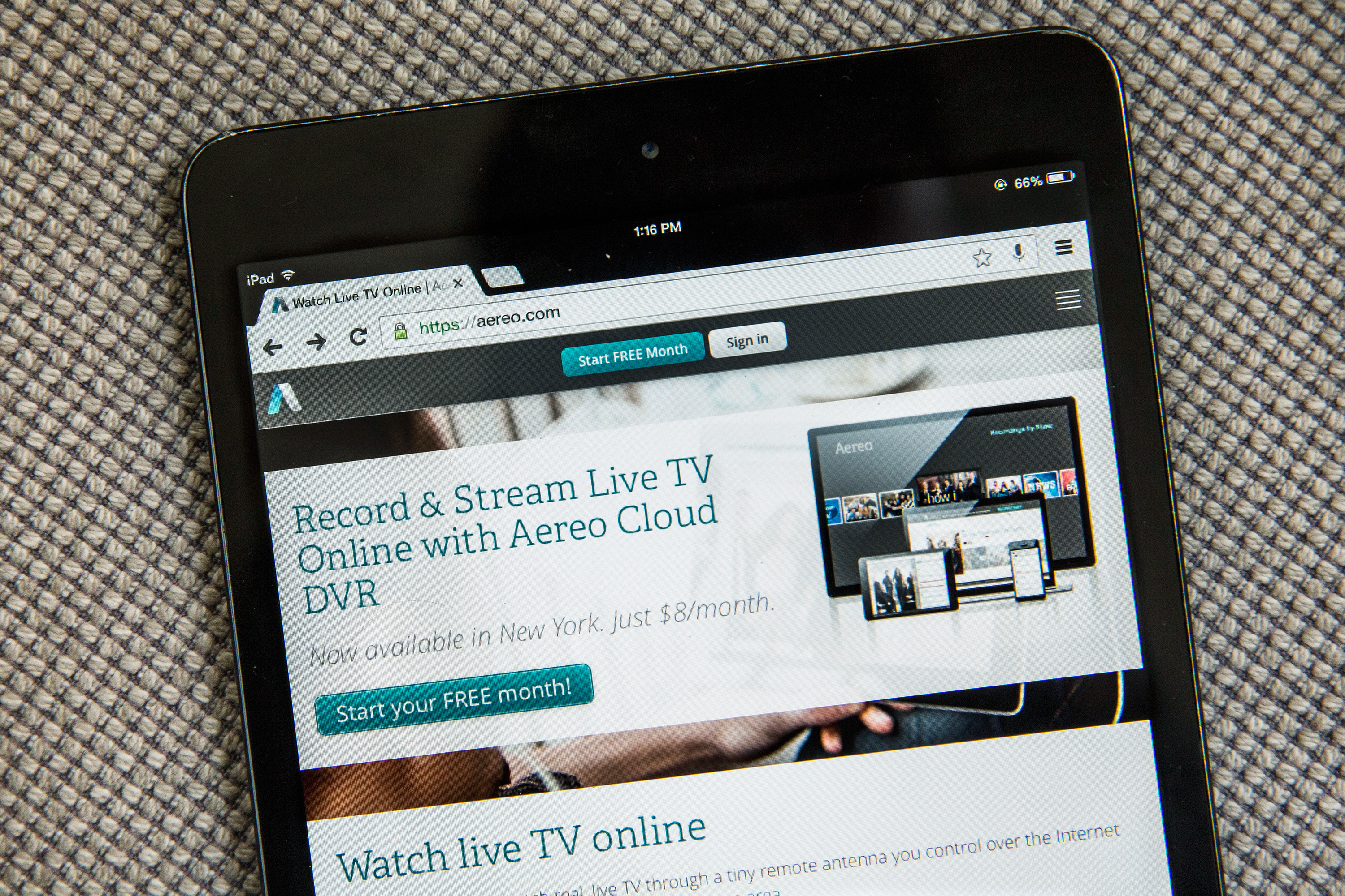 Supreme Court Hears Case Pinning Startup Internet TV Company Aereo Against Major Broadcast Networks