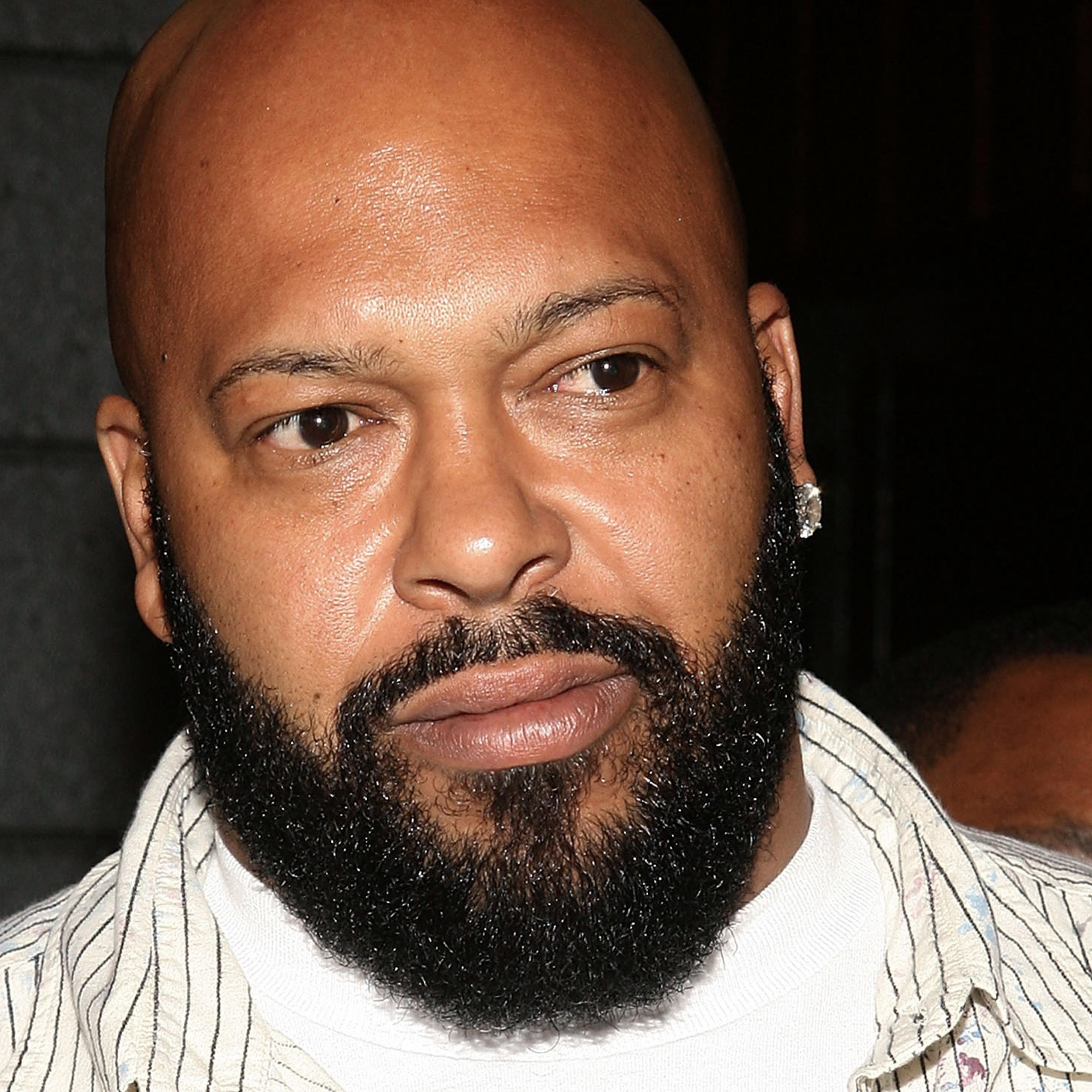 Suge Knight arrives at the NFL Draft Inauguration Party hosted by Desean Jackson and Fred Davis at Sugar nightclub on April 29, 2008 in Hollywood.