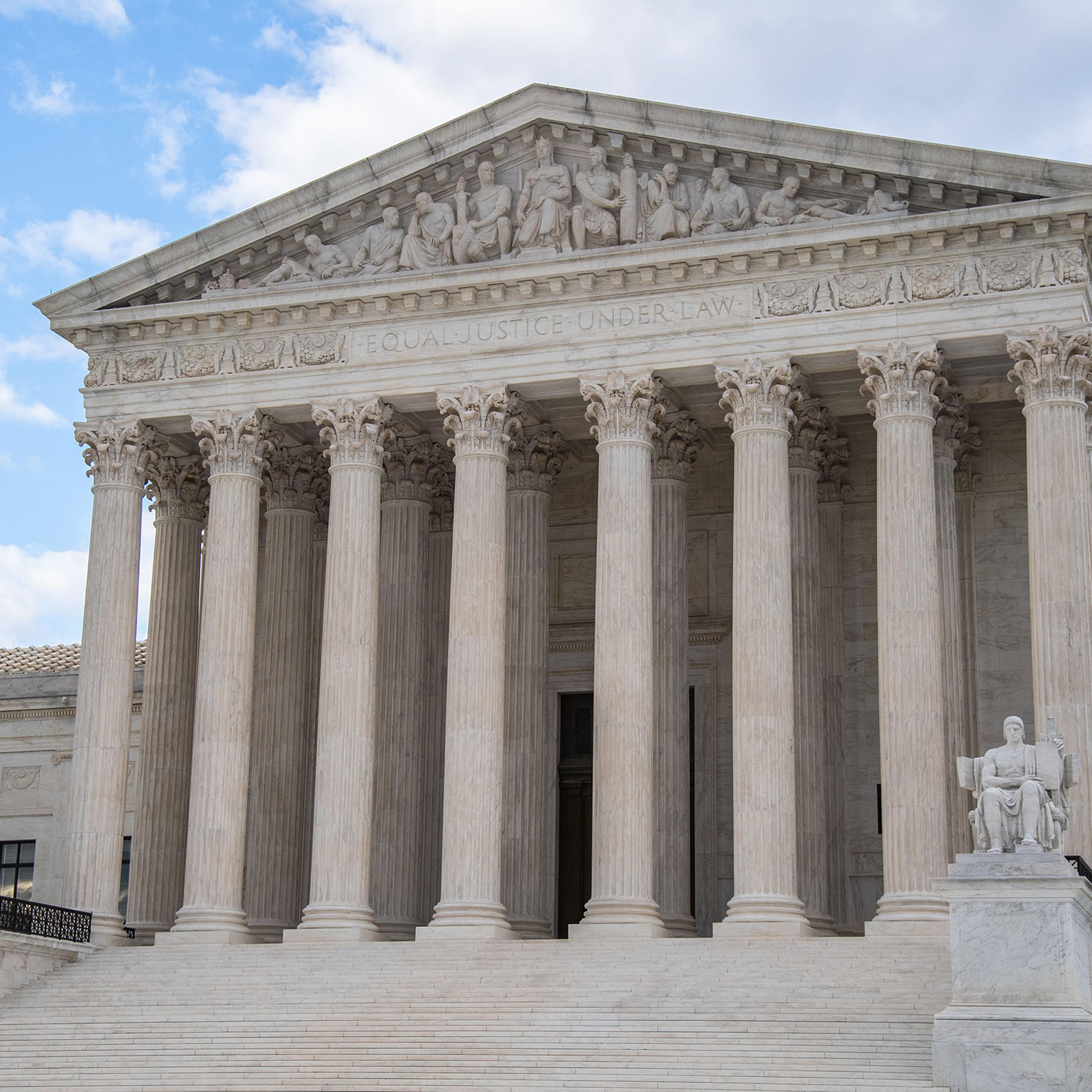 Protesters at the Supreme Court, Washington, USA - 11 Jul 2020