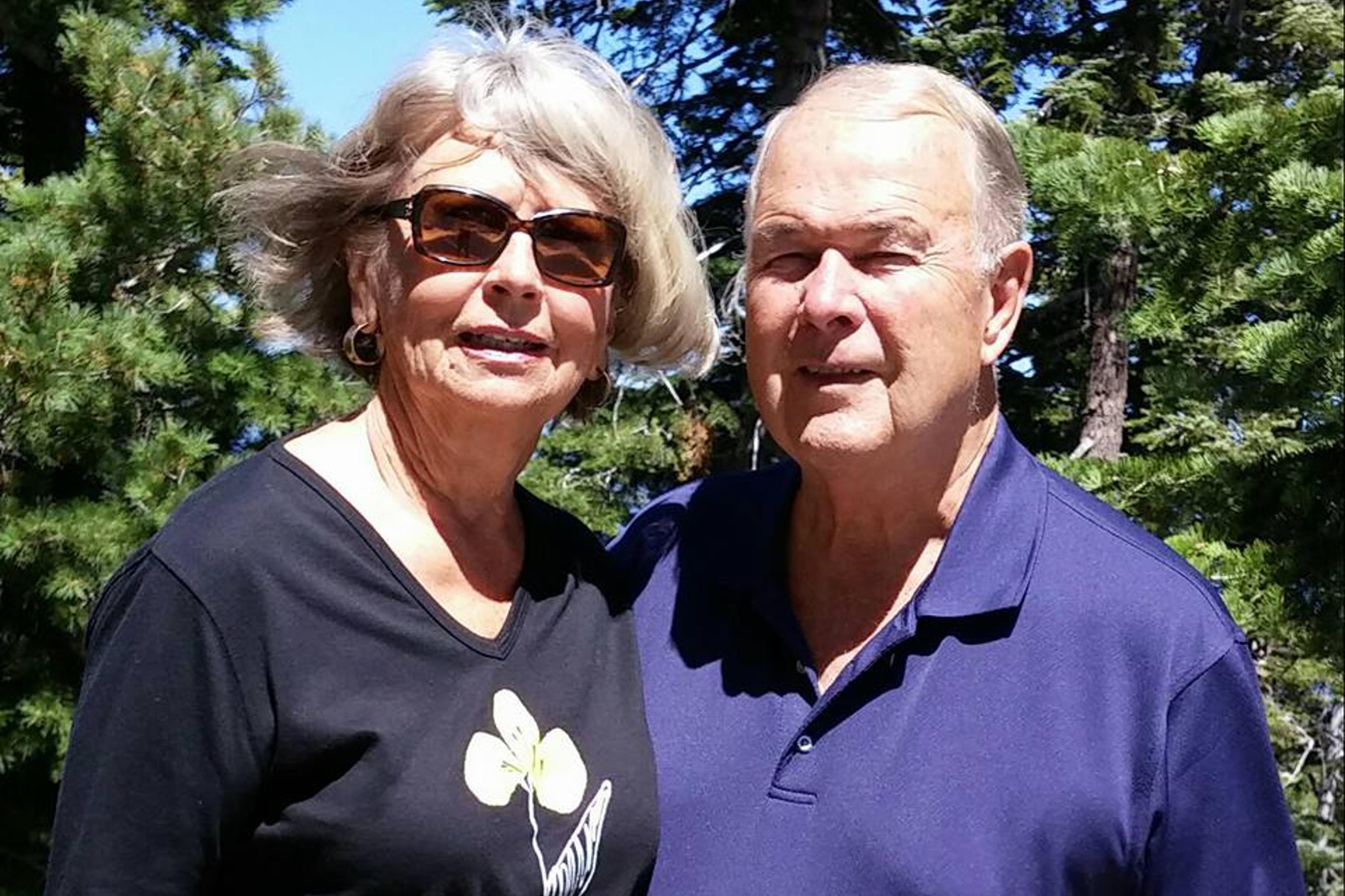 Mary Knowlton and her husband