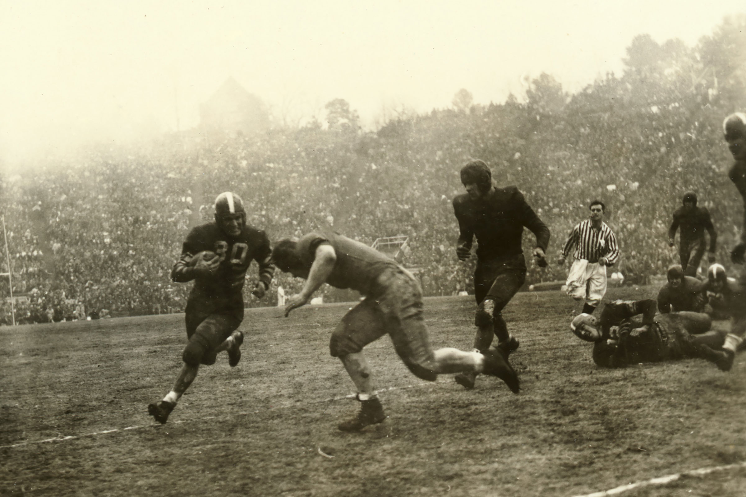 The only Rose Bowl Game played outside of Pasadena took place on Jan. 1, 1942. Oregon State defeated Duke 20–16 in Durham, N.C.