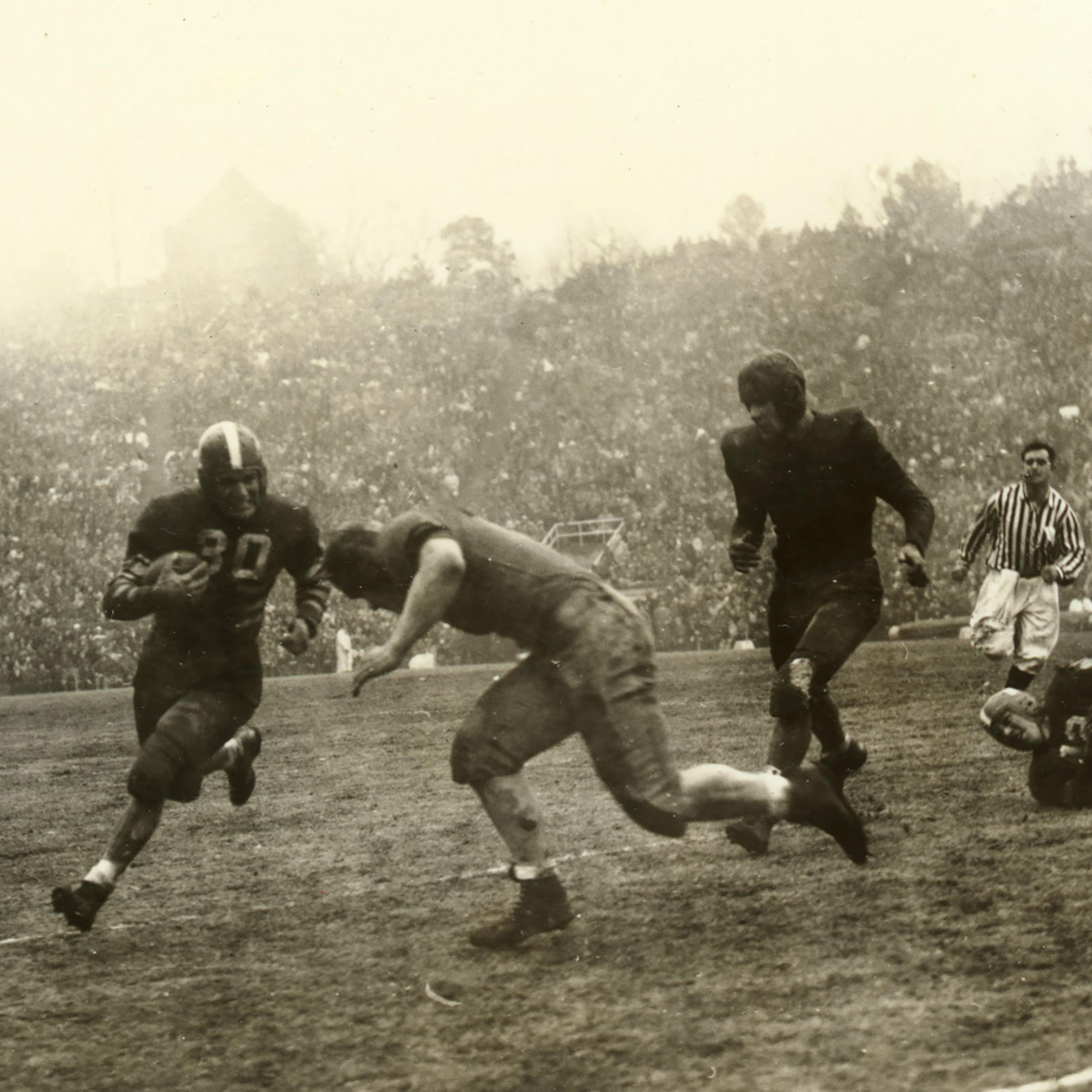 The only Rose Bowl Game played outside of Pasadena took place on Jan. 1, 1942. Oregon State defeated Duke 20–16 in Durham, N.C.