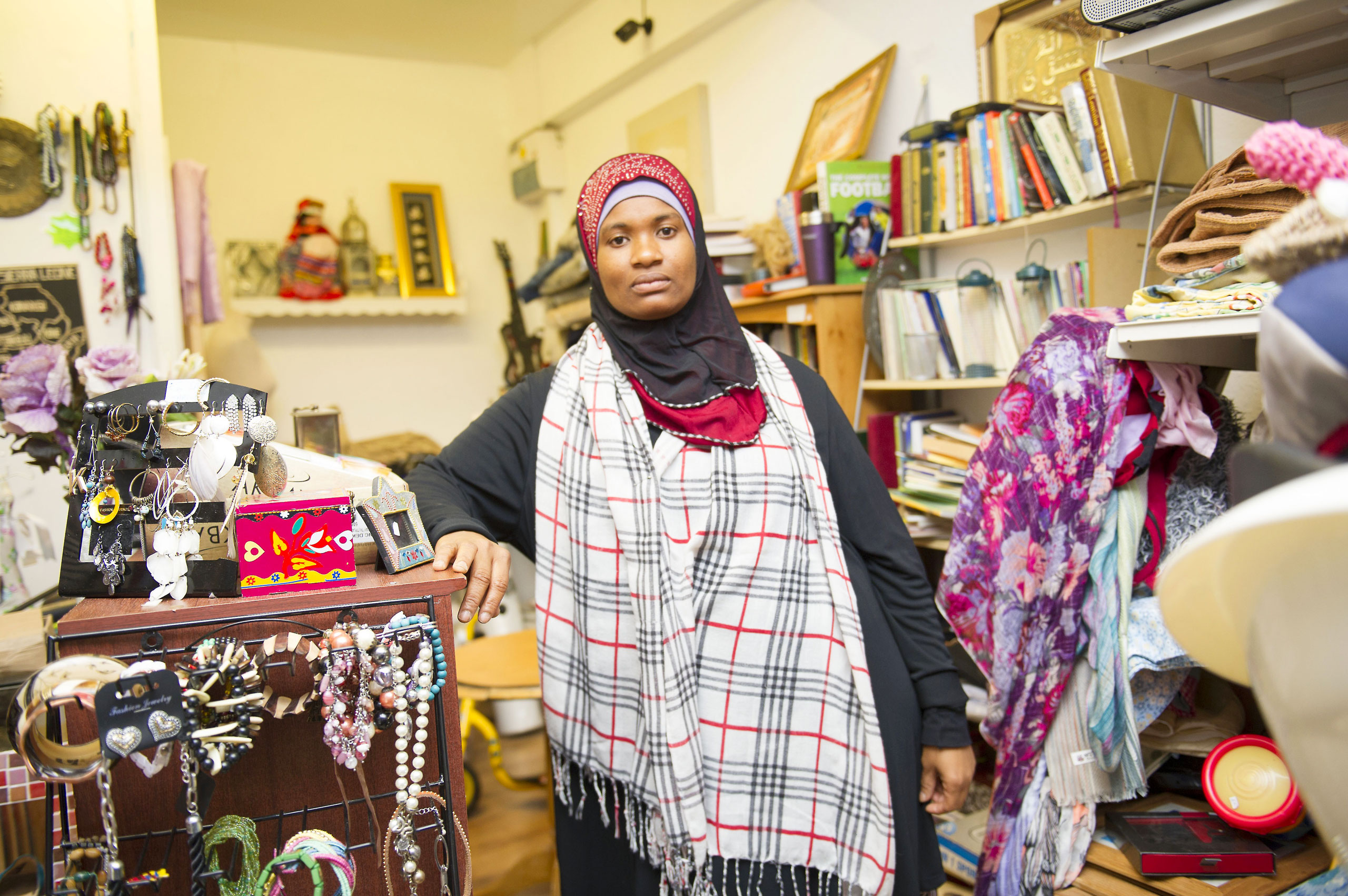 Kamara helps women keep their children from being recruited by ISIS