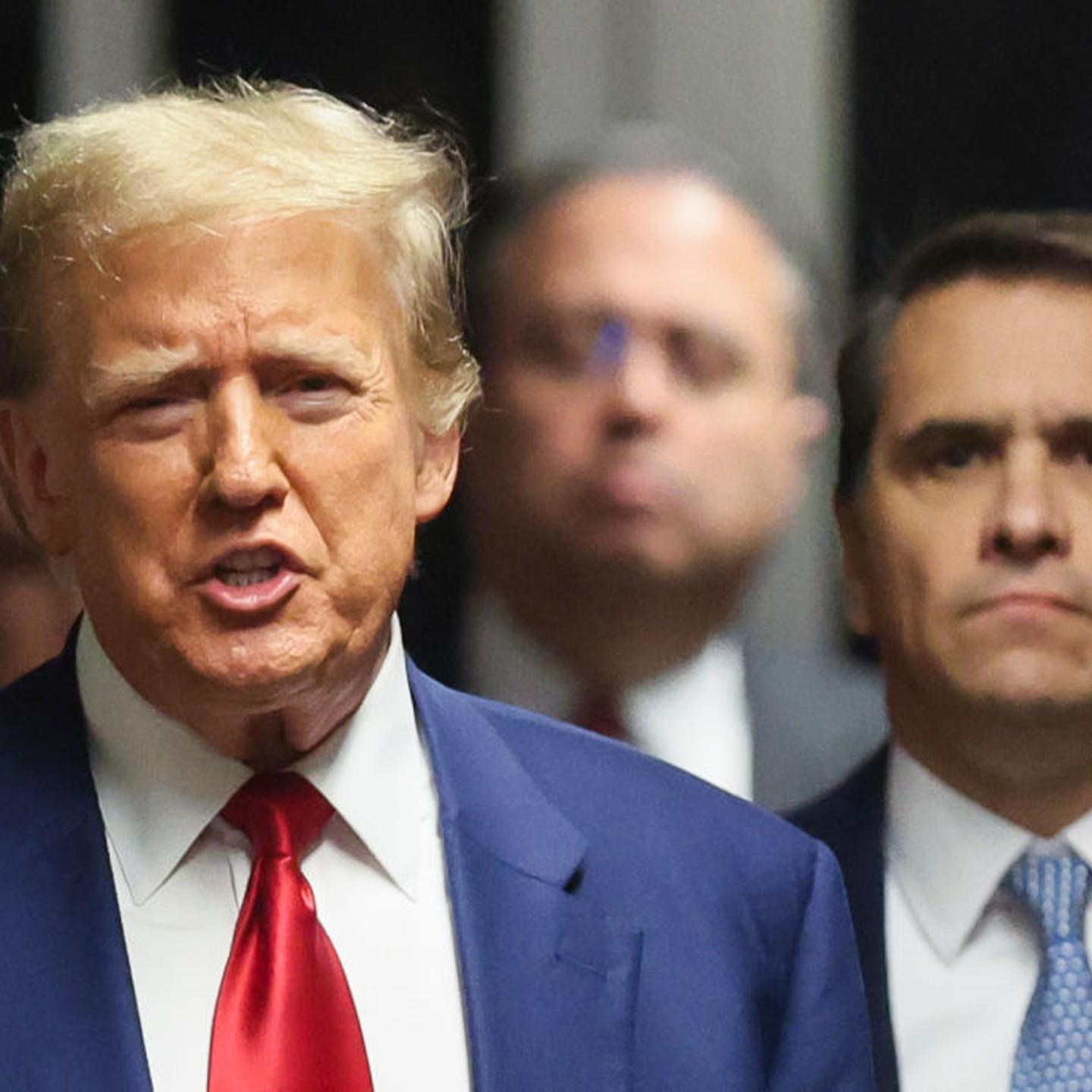 Former President Donald Trump Attends Pre-Trial Hearing In New York Hush Money Case