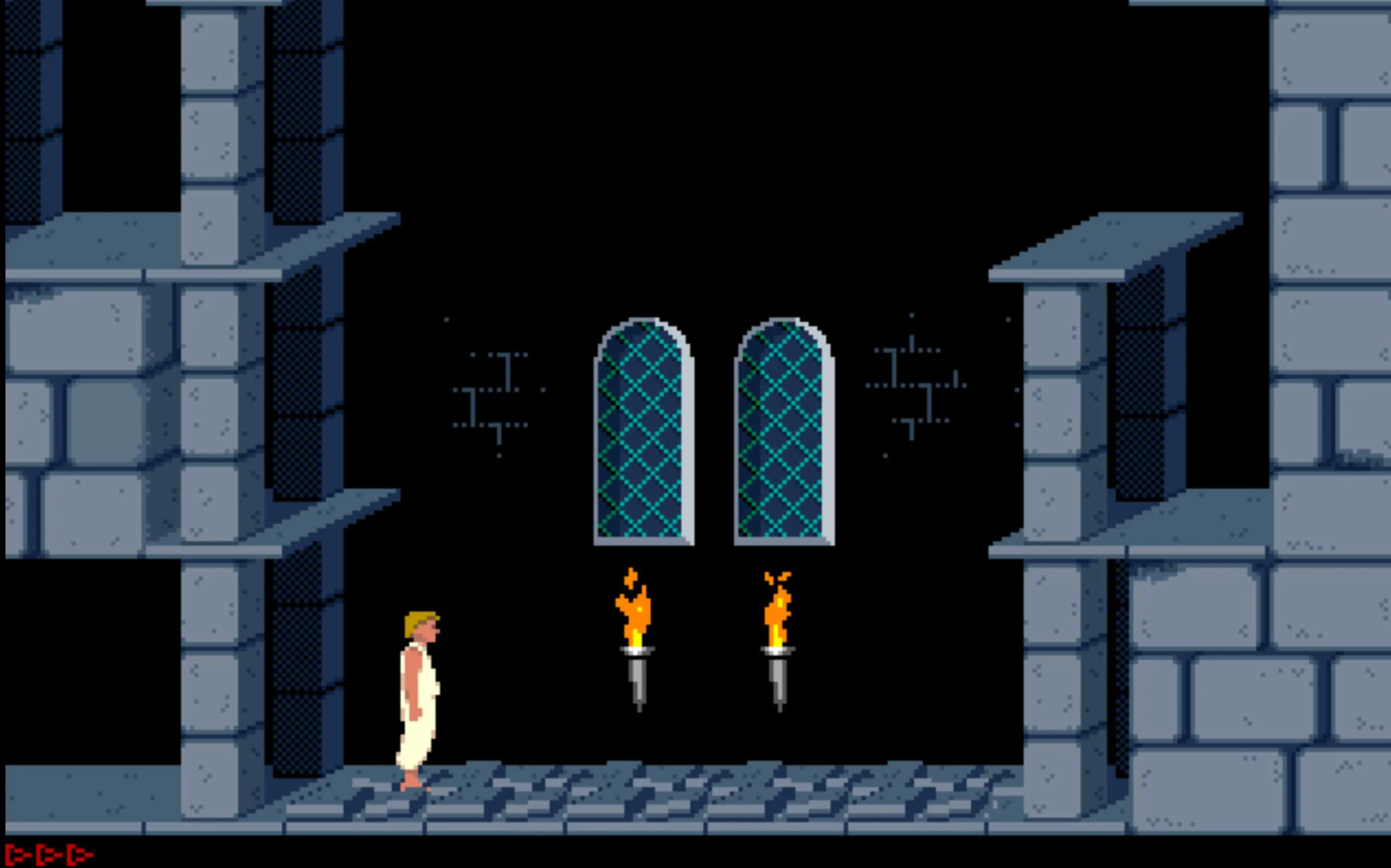 4D Prince of Persia (1994) Children of the 1990s will fondly recall this run-and-jump platformer as a top-notch adventure game, with great graphics and gameplay — and it has infinite lives. Score!