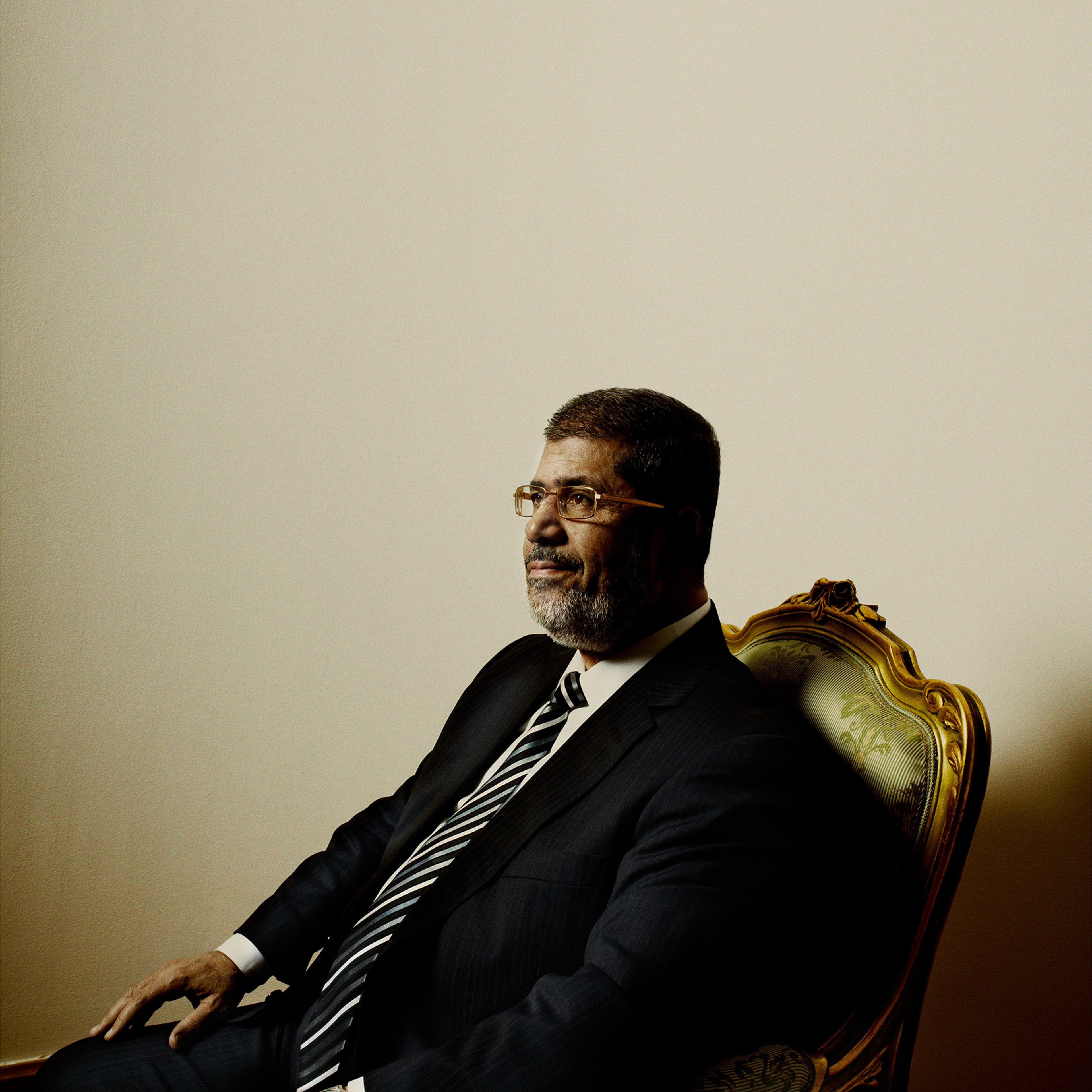 Morsi in Cairo on June 17, 2012.
