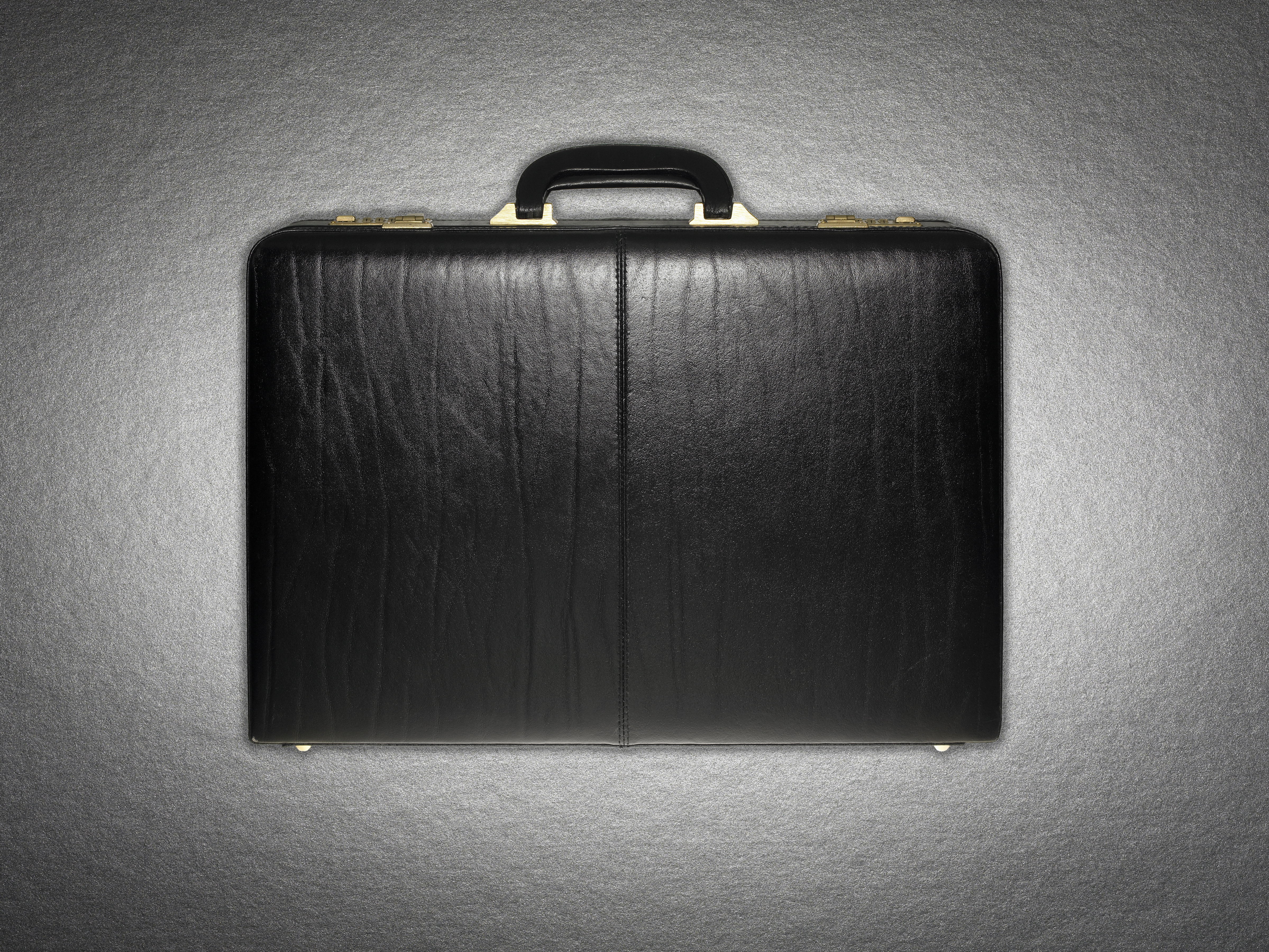 Leather briefcase