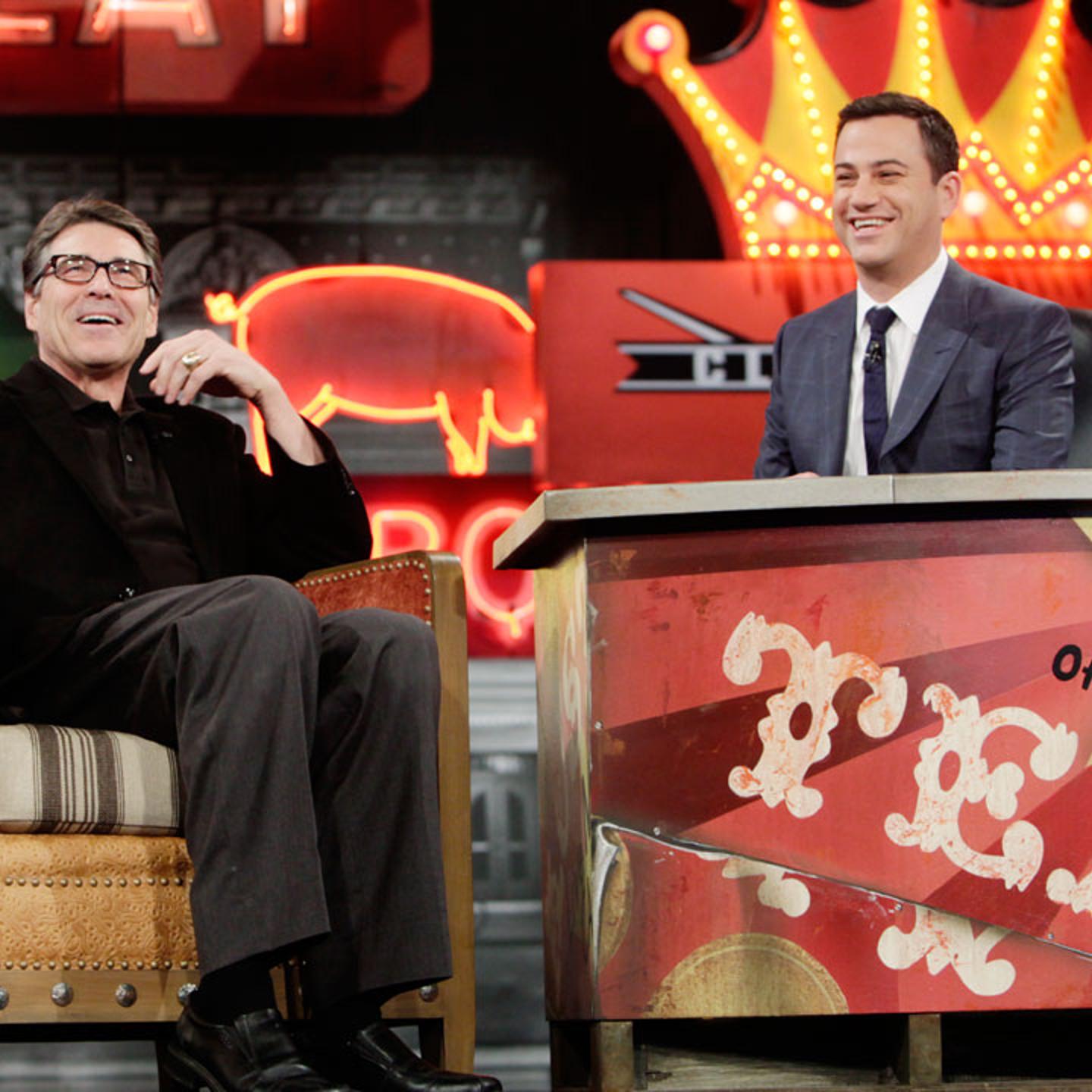Texas Governor Rick Perry on Jimmy Kimmel Live