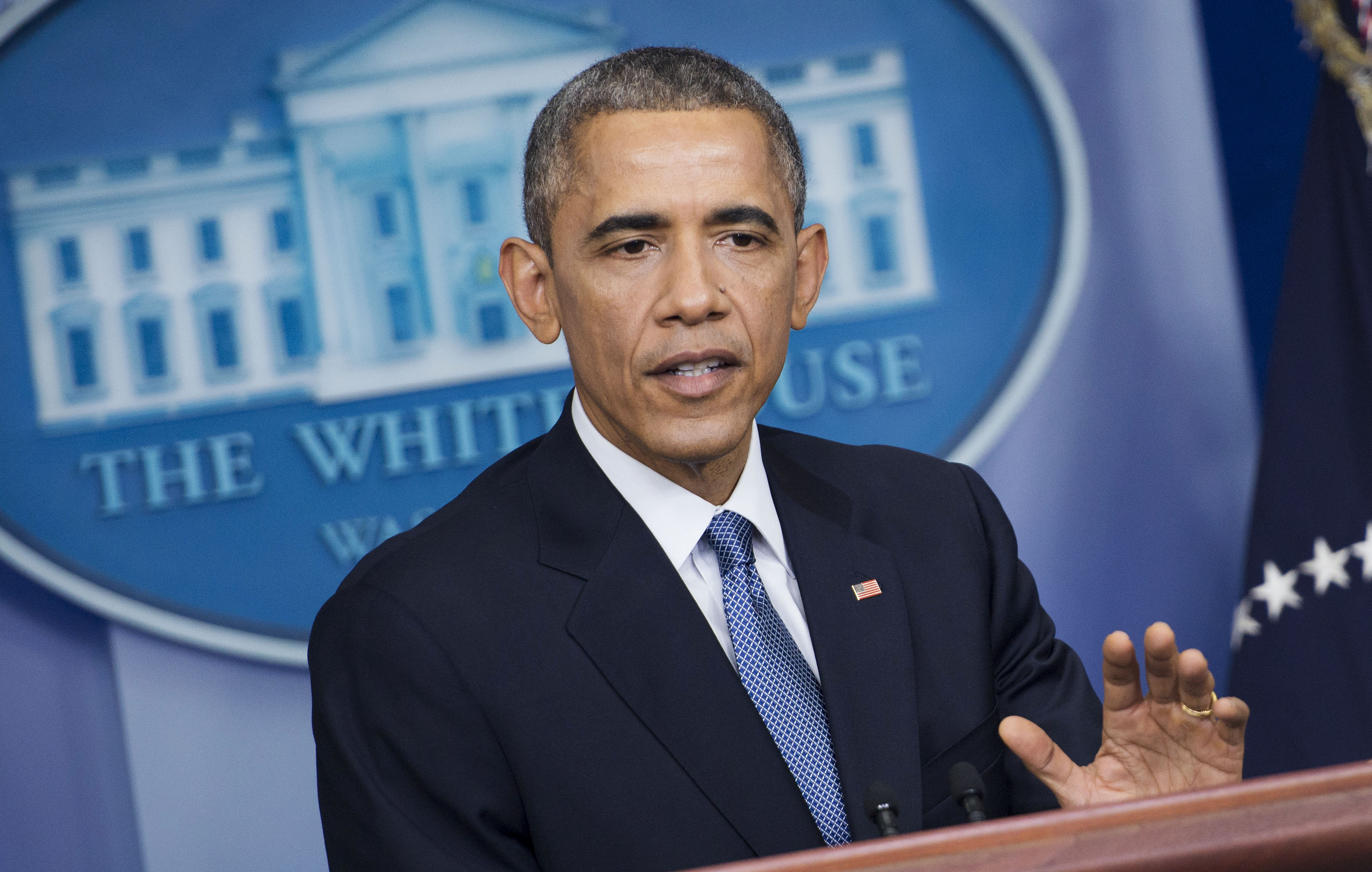 President Obama Holds News Conference At The White House