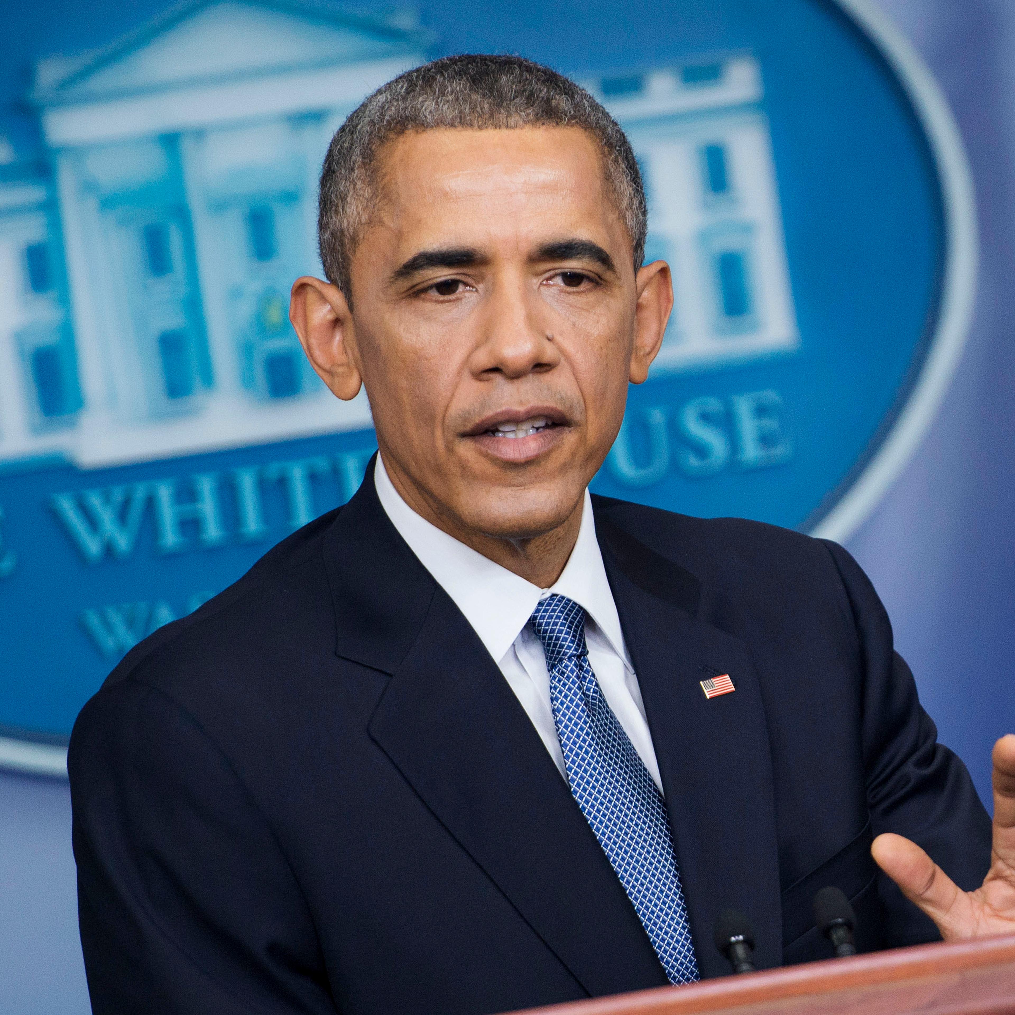 President Obama Holds News Conference At The White House
