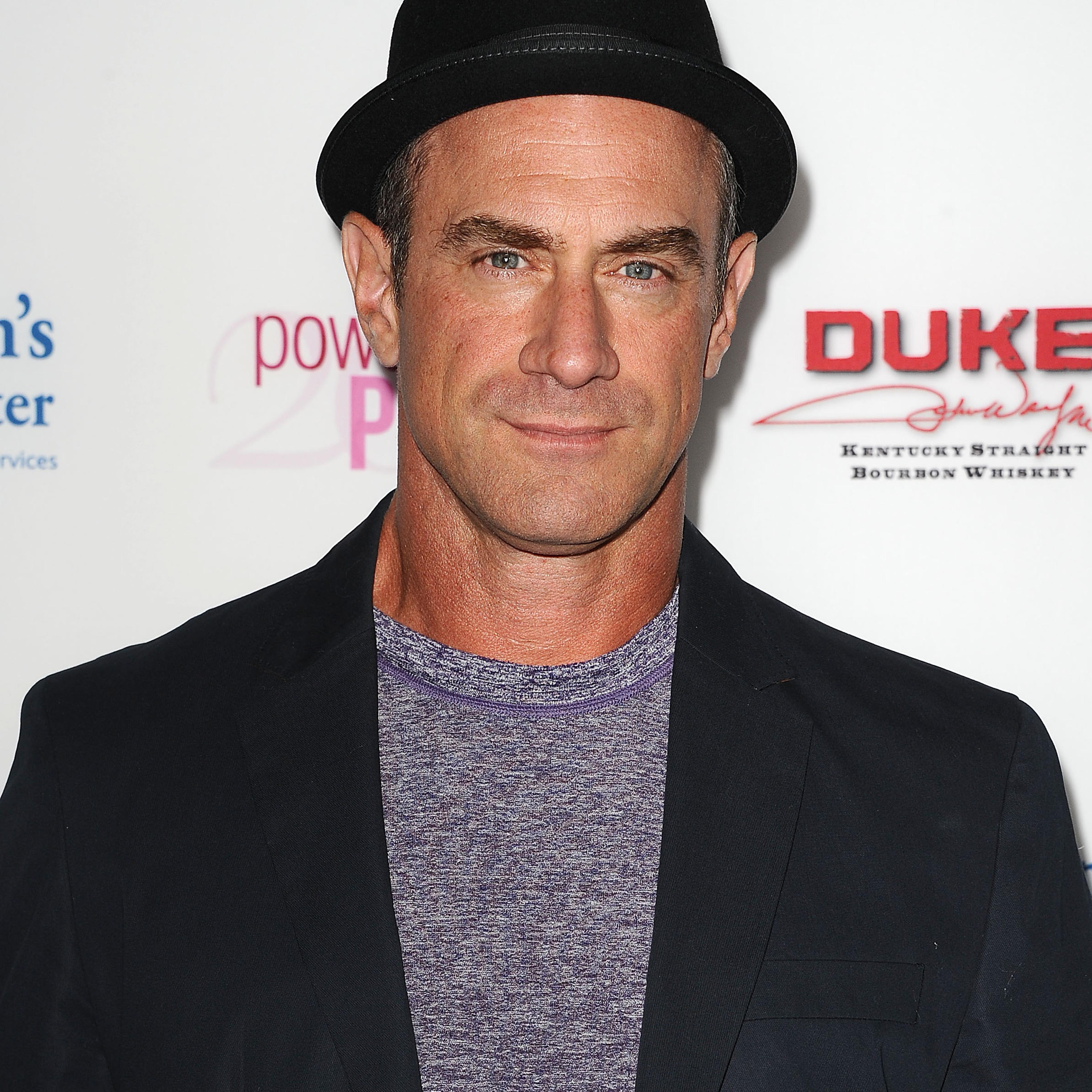 Christopher Meloni attends the 2014 Power of Pink in West Hollywood, California on October 23, 2014.