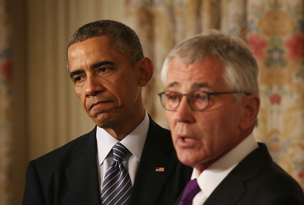 Obama Announces Resignation Of Chuck Hagel As Defense Secretary