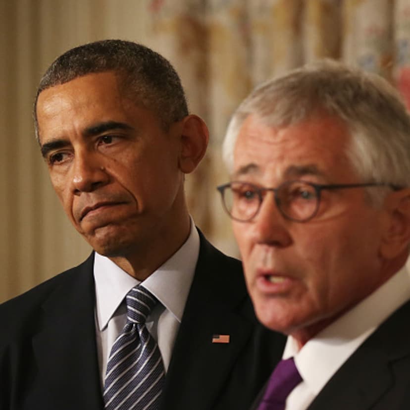 Obama Announces Resignation Of Chuck Hagel As Defense Secretary