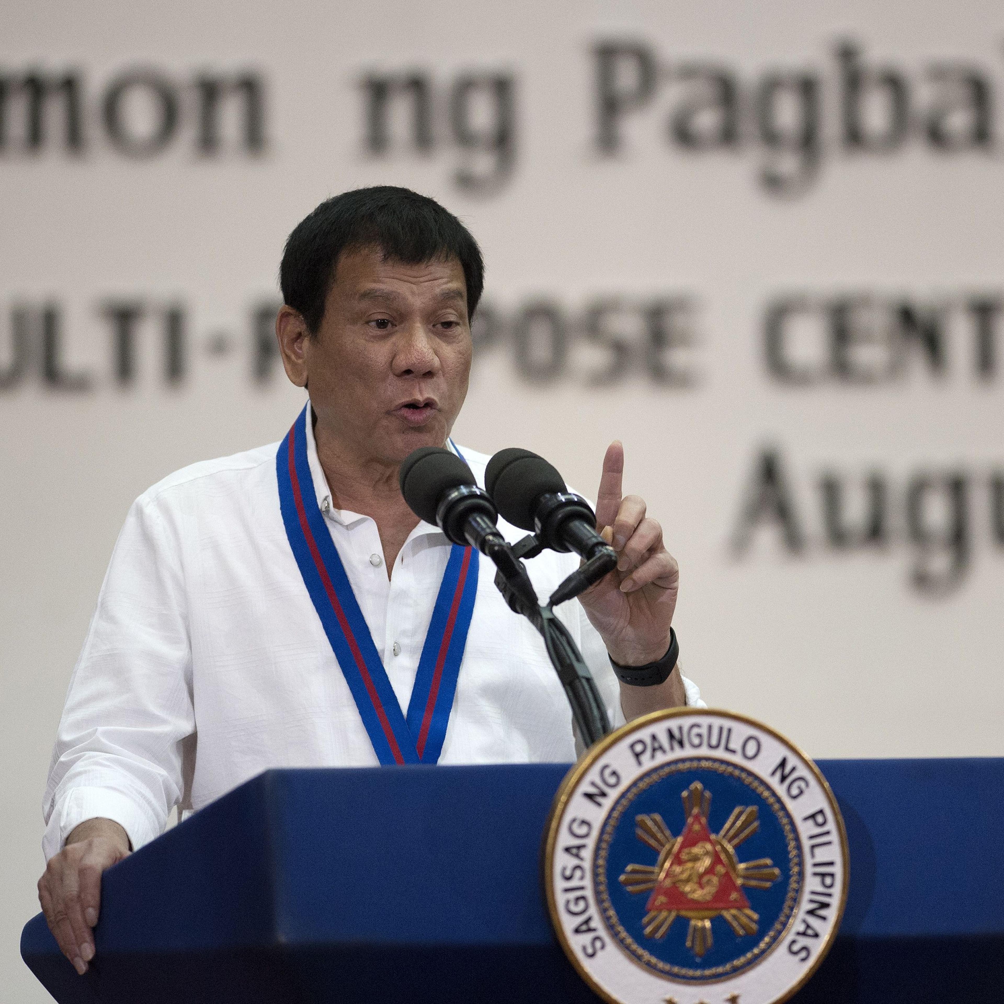 PHILIPPINES-POLITICS-DUTERTE