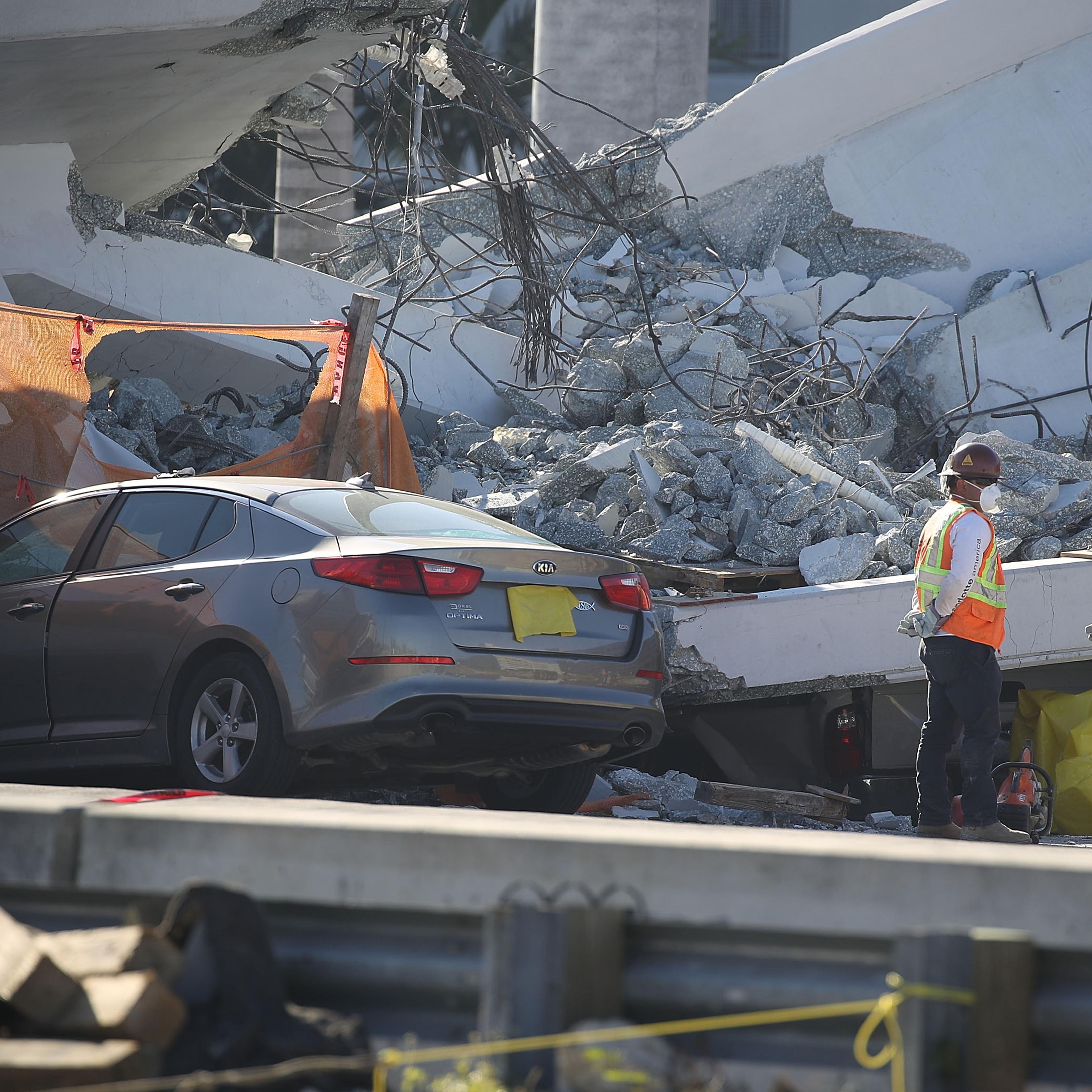 At Least 6 Dead After Collapse Of Pedestrian Bridge In Miami