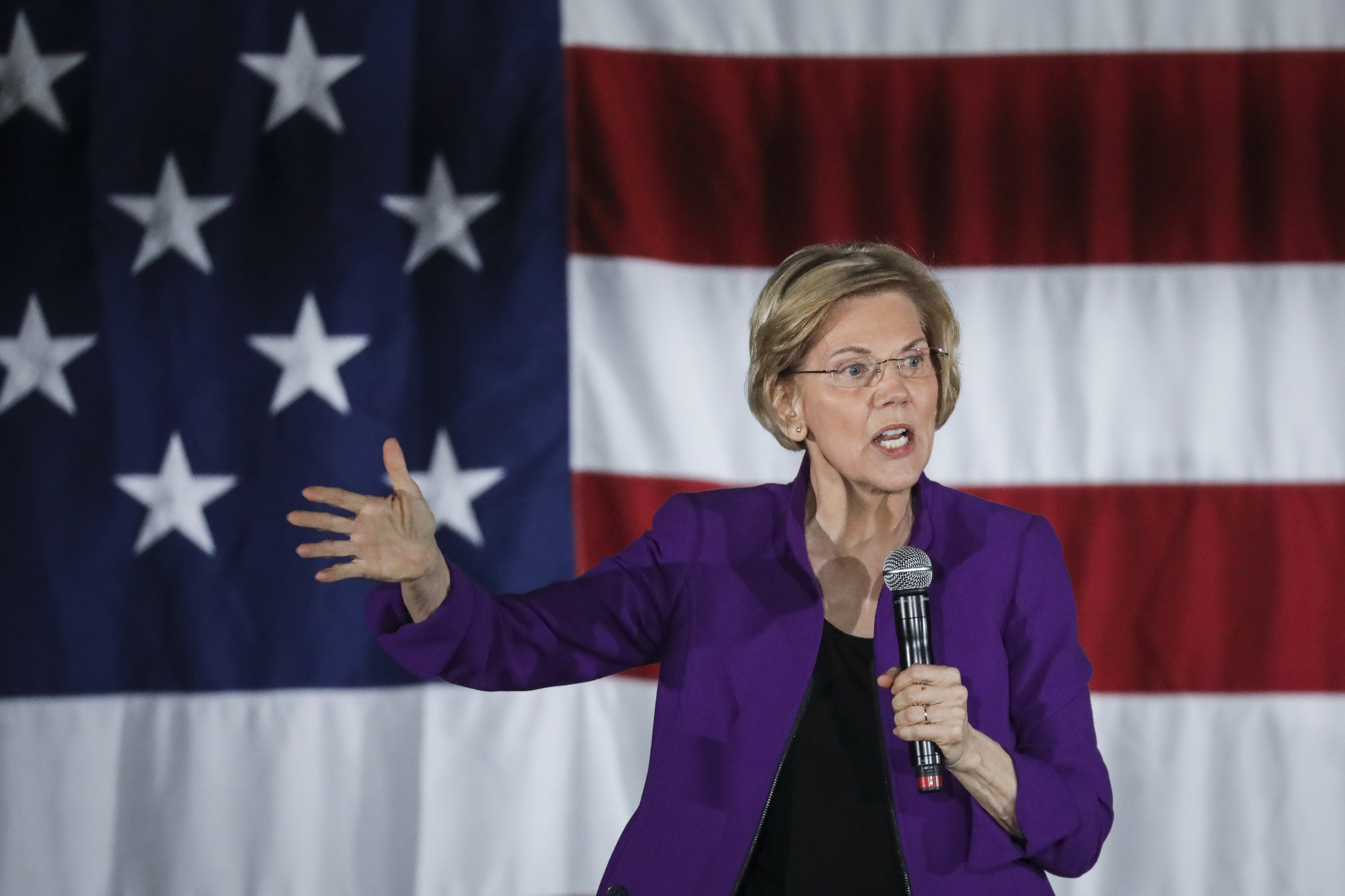 Elizabeth Warren Holds Organizing Event In NYC