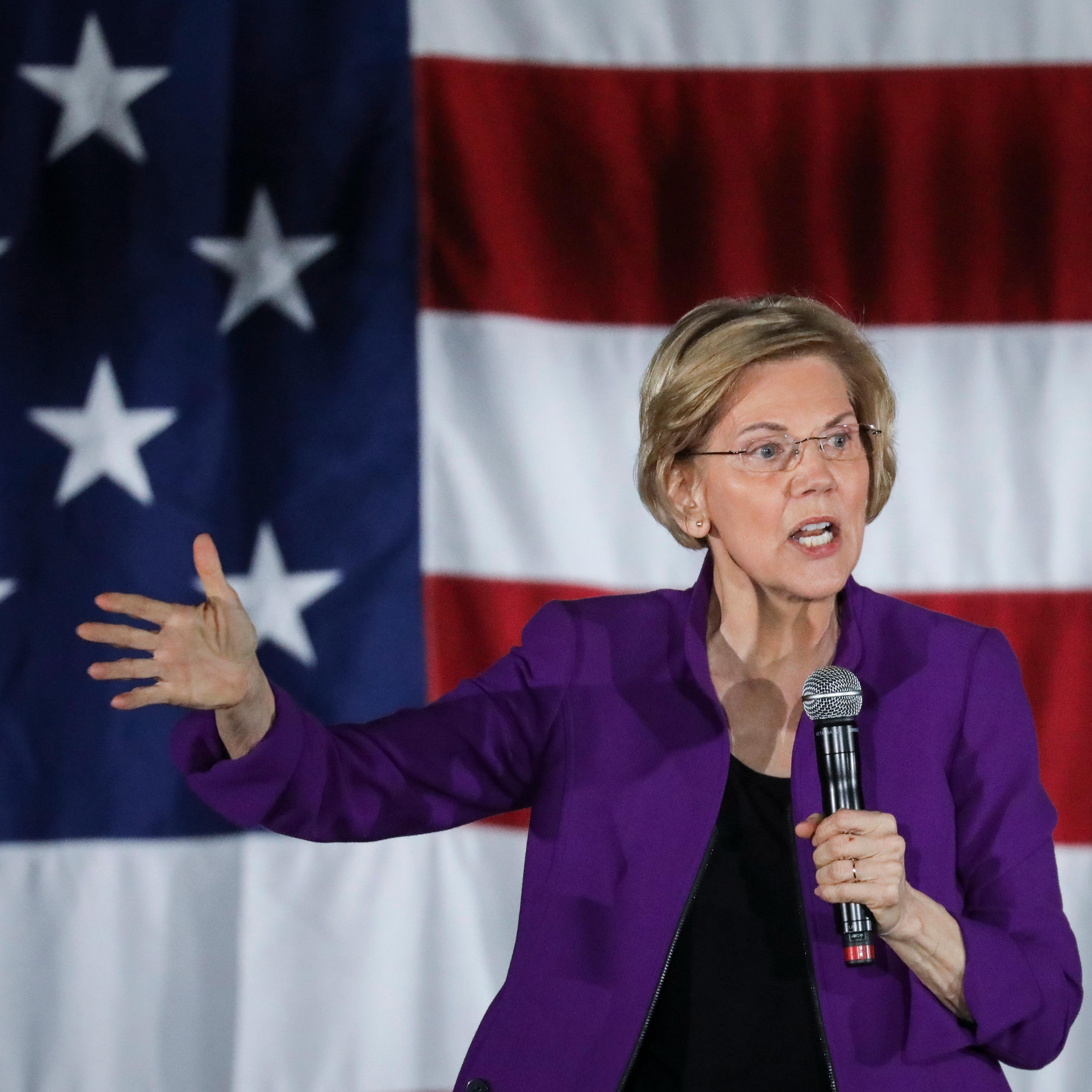 Elizabeth Warren Holds Organizing Event In NYC