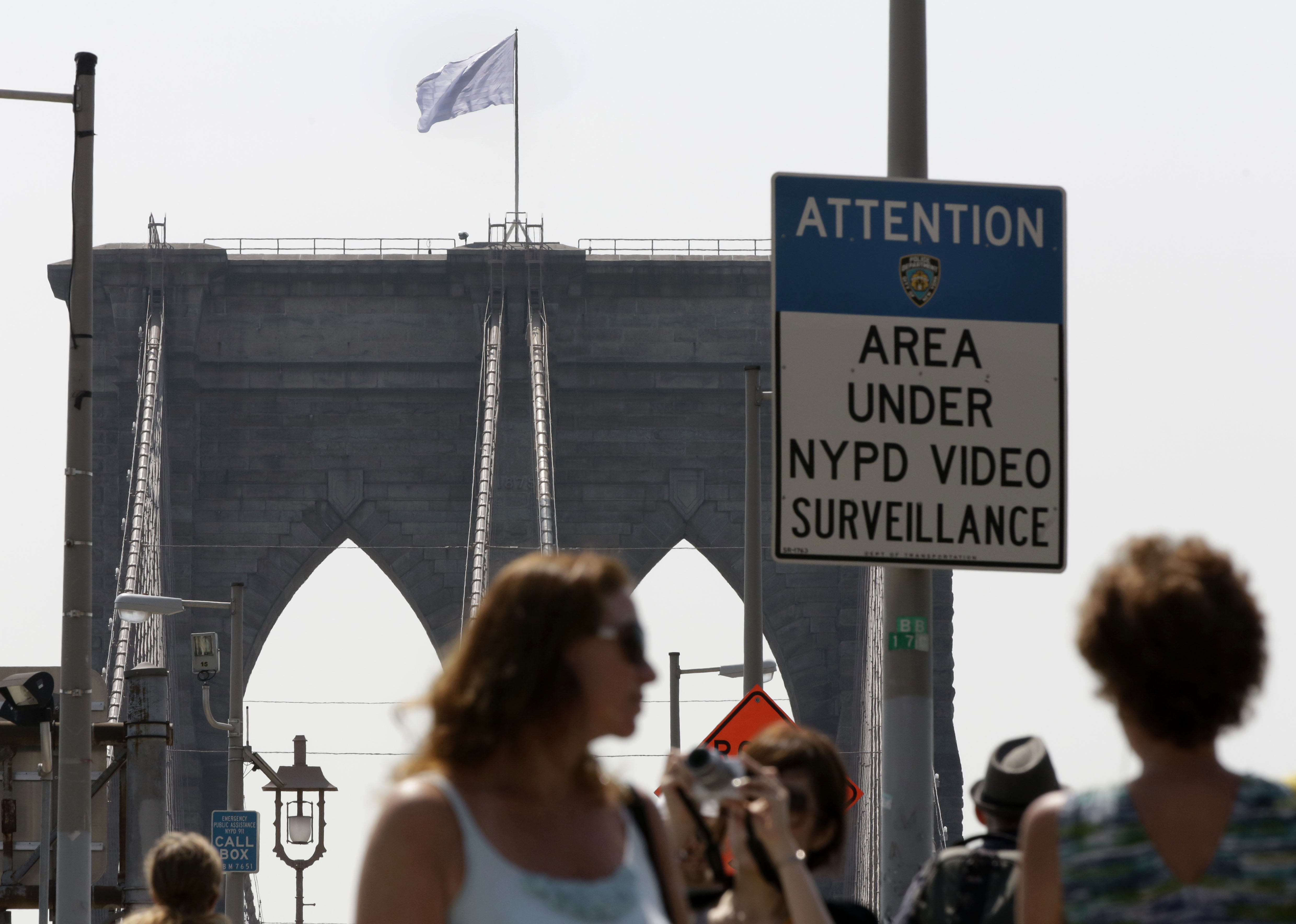 ODD Brooklyn Bridge Mystery Flags
