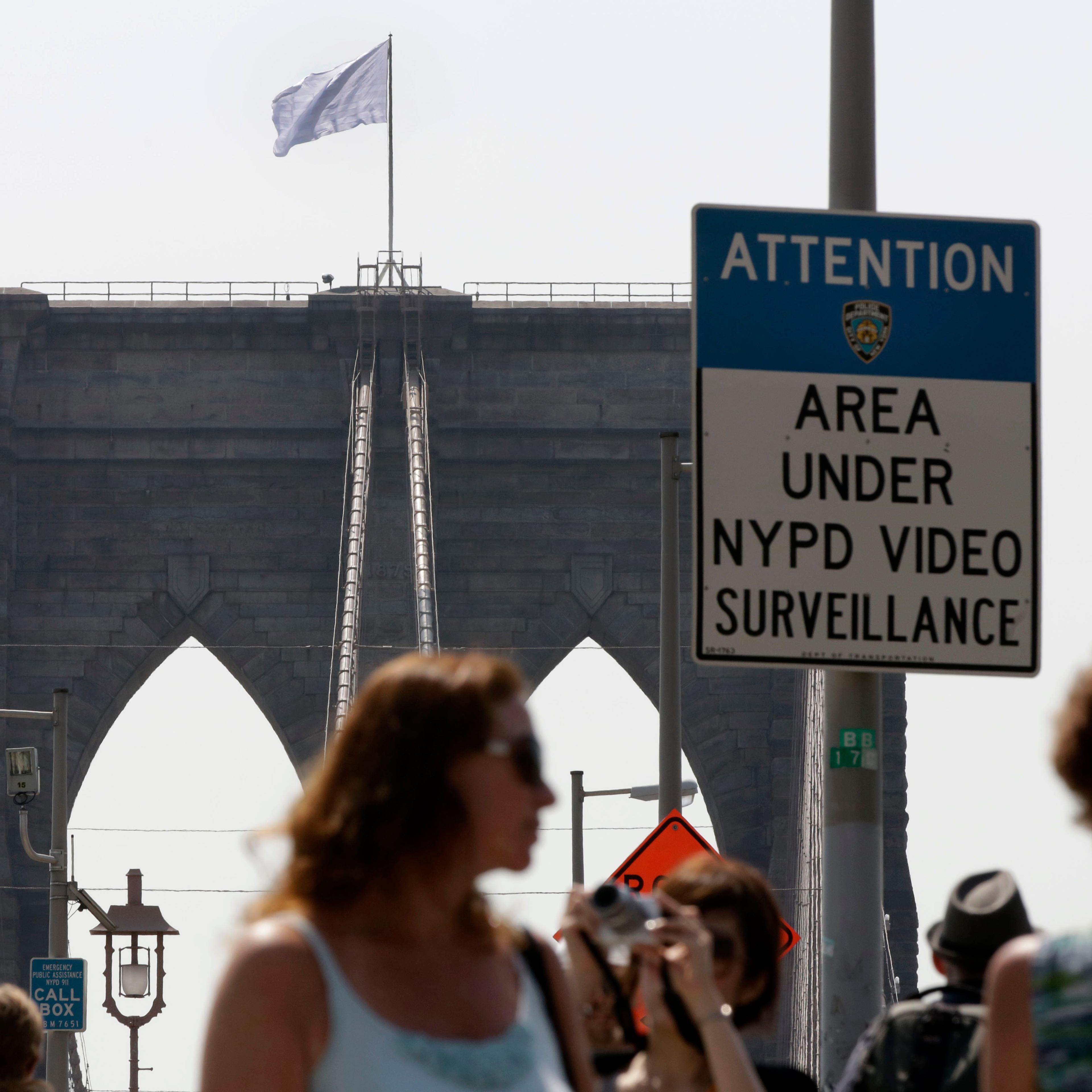 ODD Brooklyn Bridge Mystery Flags