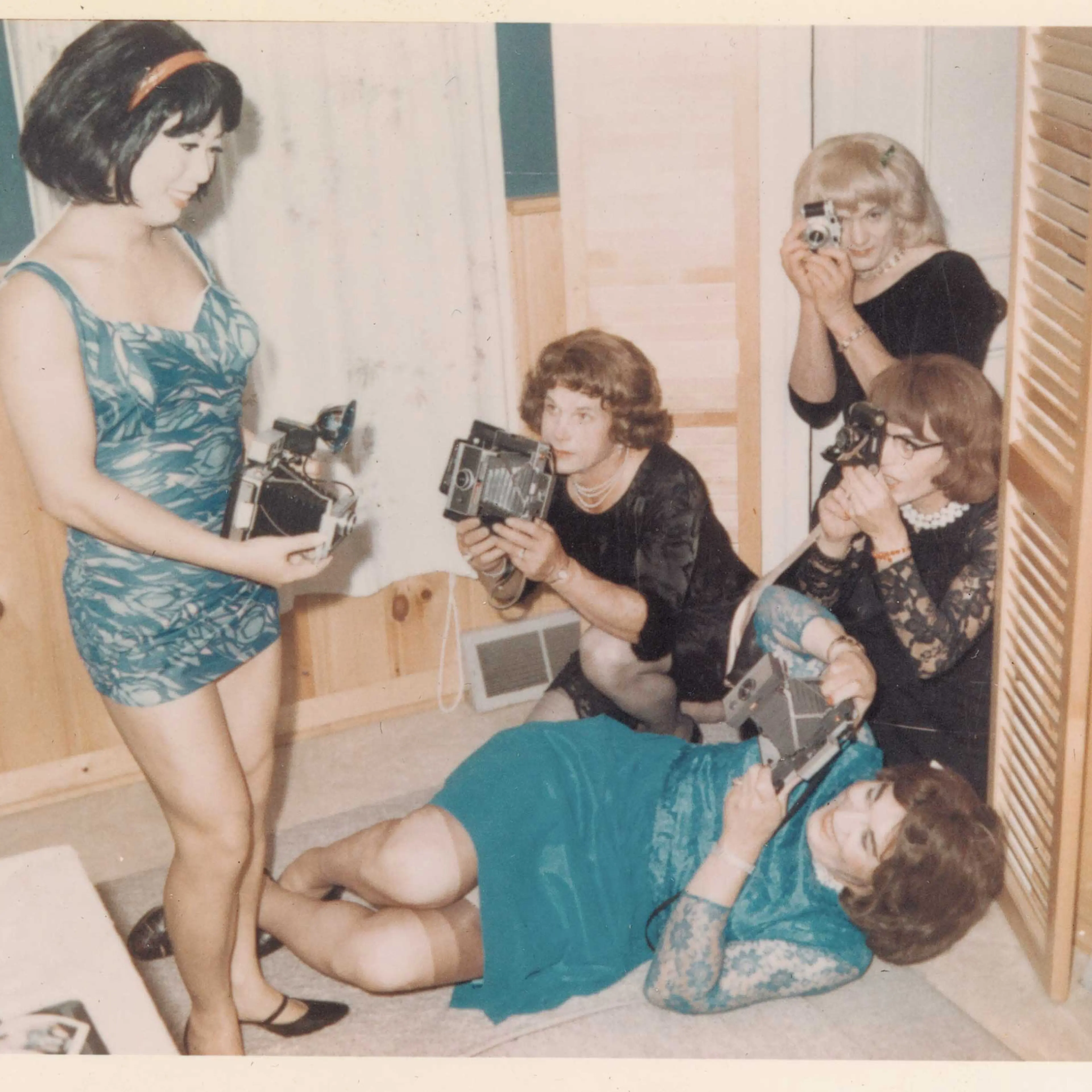 From Casa Susanna, a collection of found photographs edited by Michel Hurst and Robert Swope.