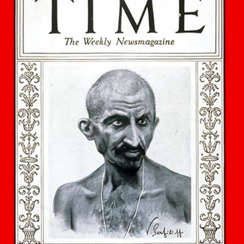 Mahatma Gandhi TIME Cover 1930