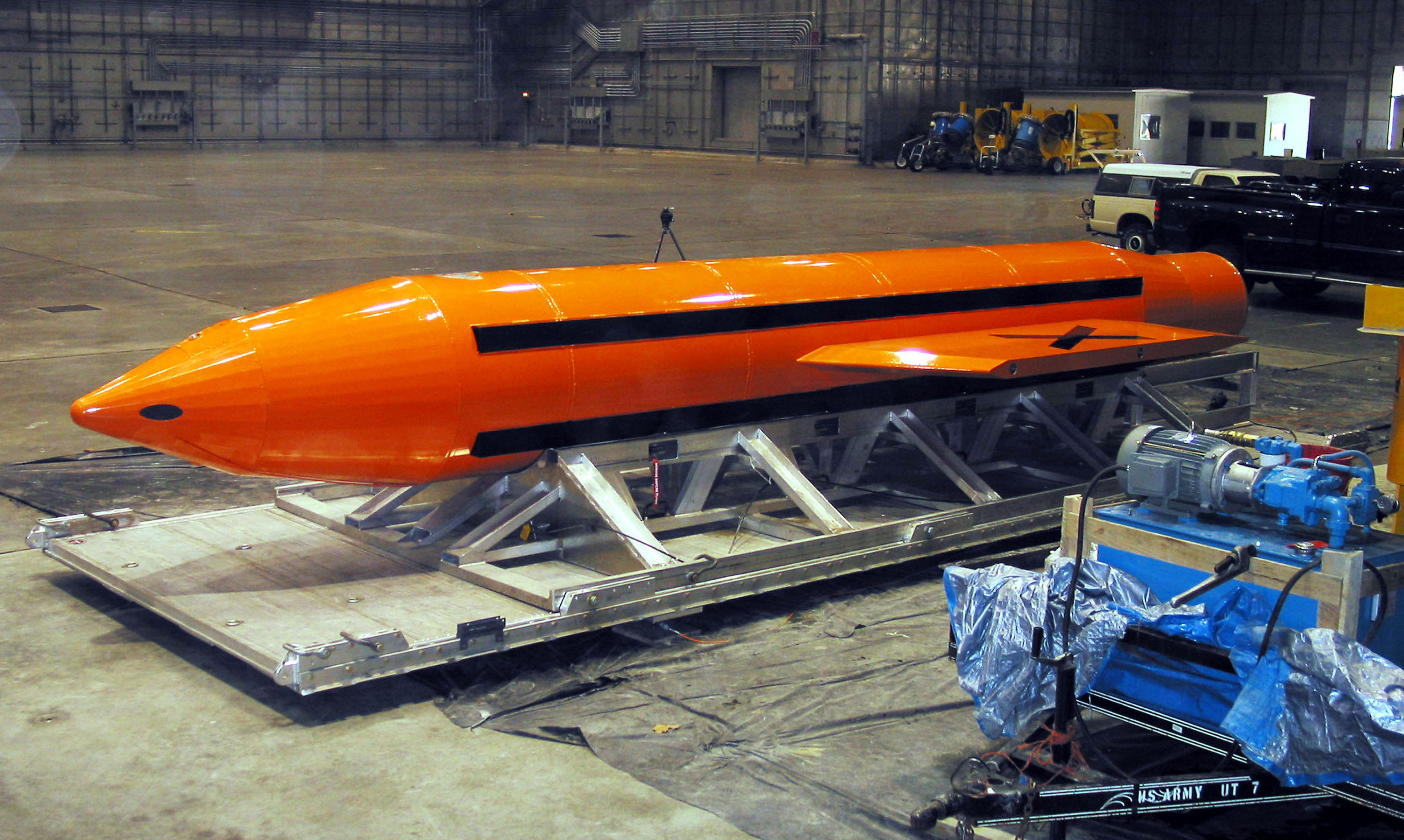 Mother of All Bombs: What Is the GBU-43 MOAB?