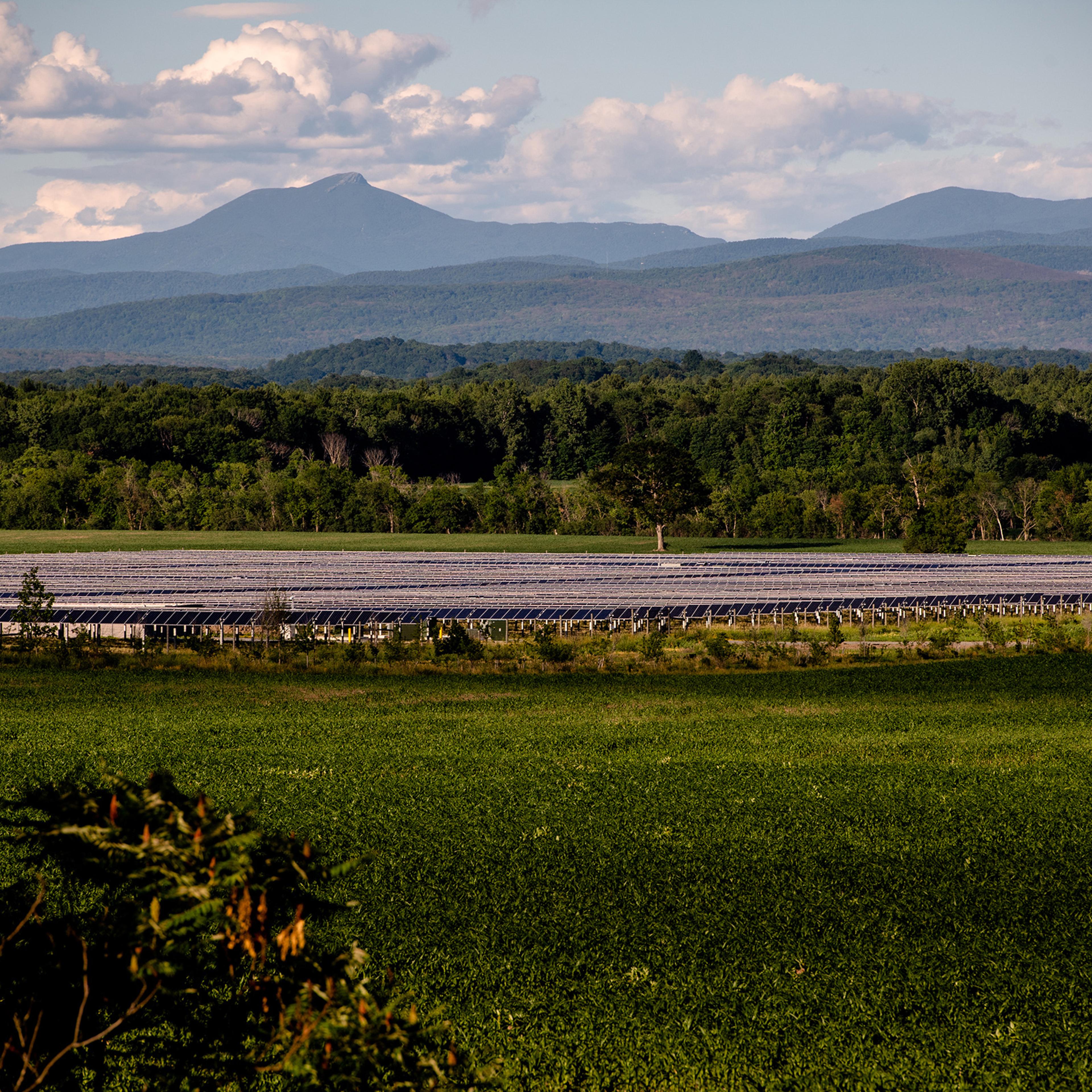 The rural town of Panton, Vt., is home to GMP's newest effort to remake the electric system: a "microgrid" attached to a solar power plant, which can distribute its electricity to parts of the nearby community in case they get cut off from the main energ
