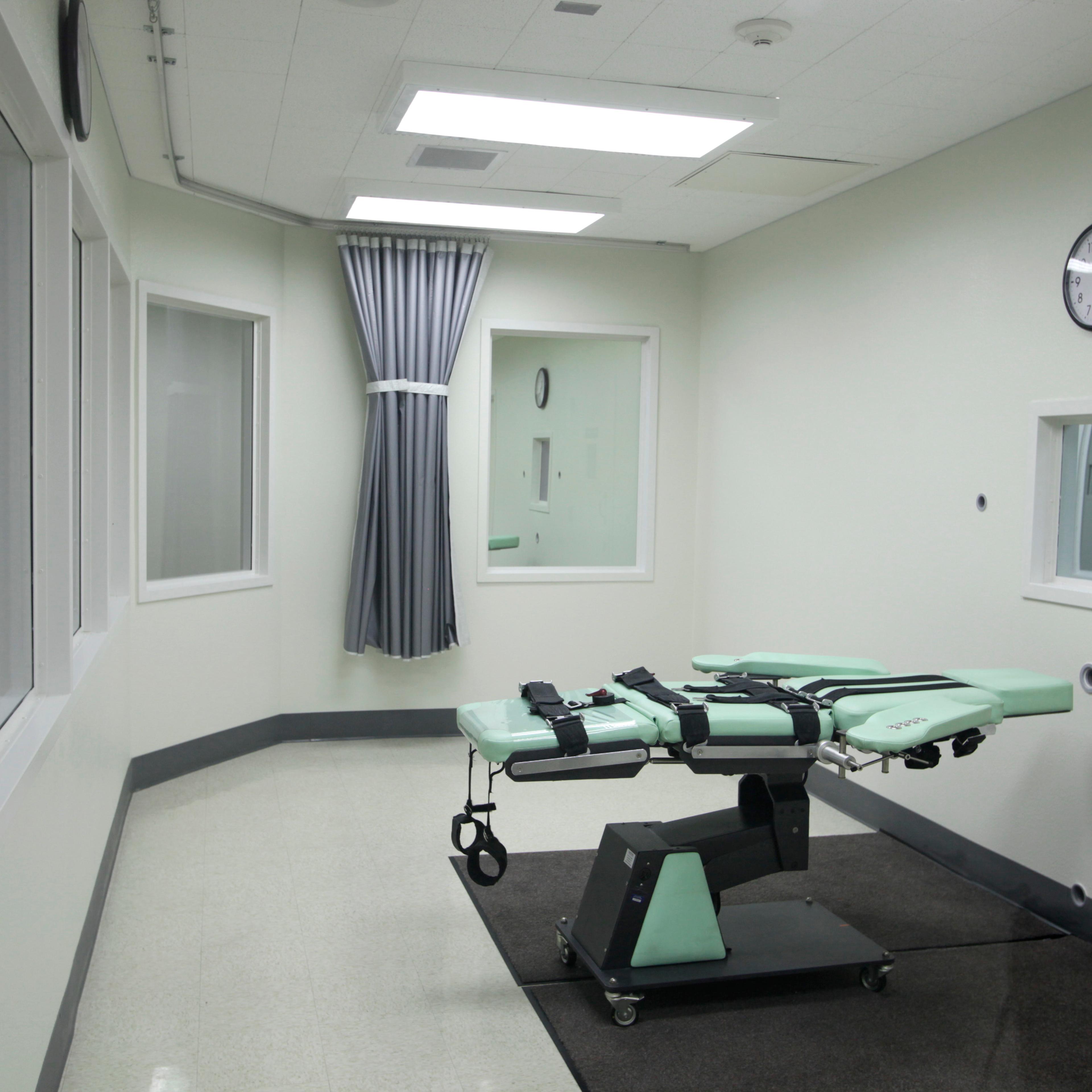 The lethal injection facility at San Quentin State Prison in San Quentin, Calif. on Sept. 21, 2010.